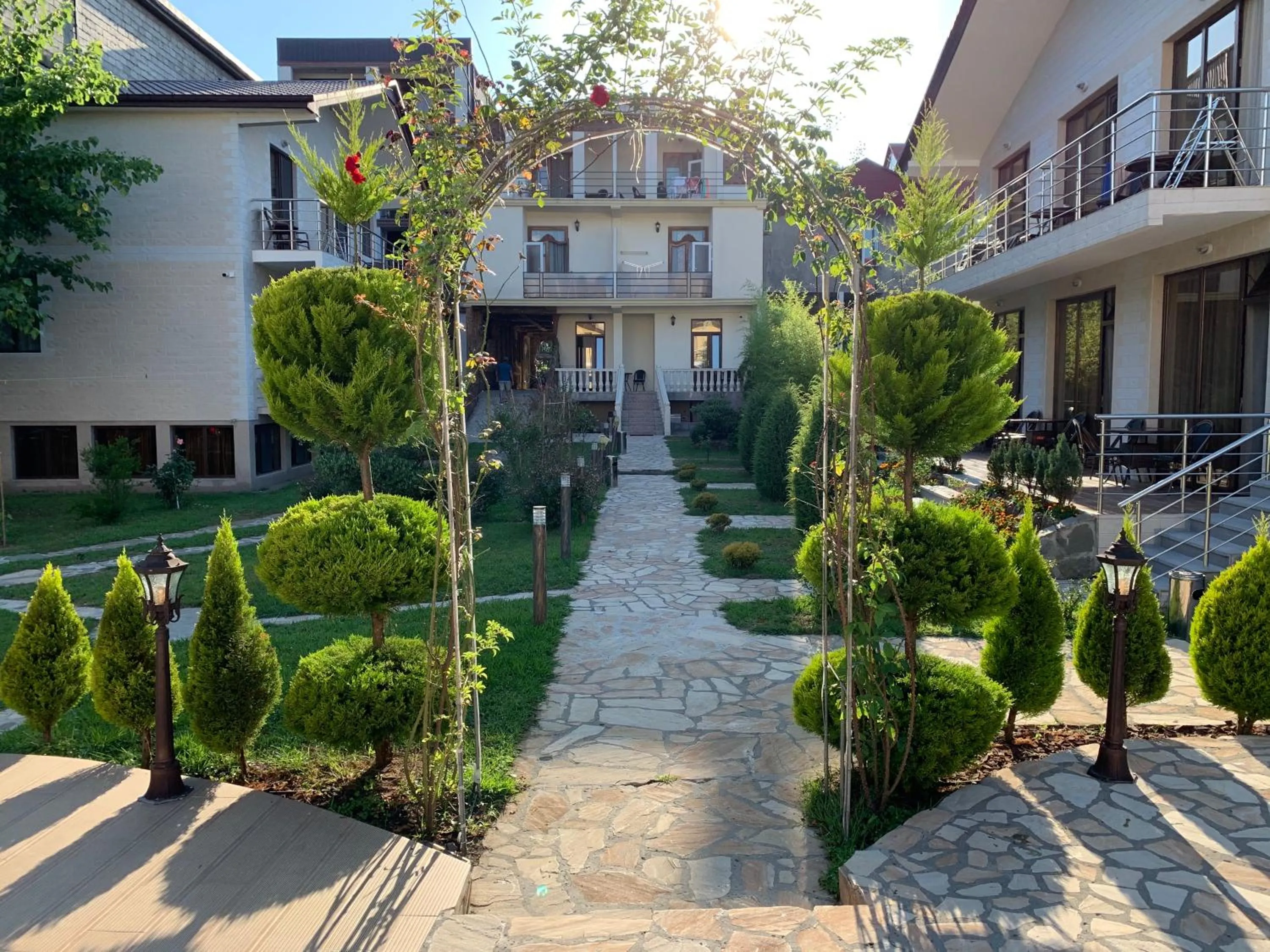 Garden in Hotel Chero