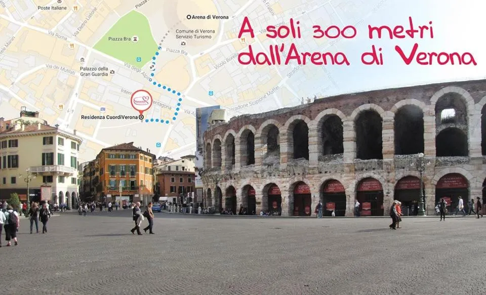 Nearby landmark in Residenza CuordiVerona
