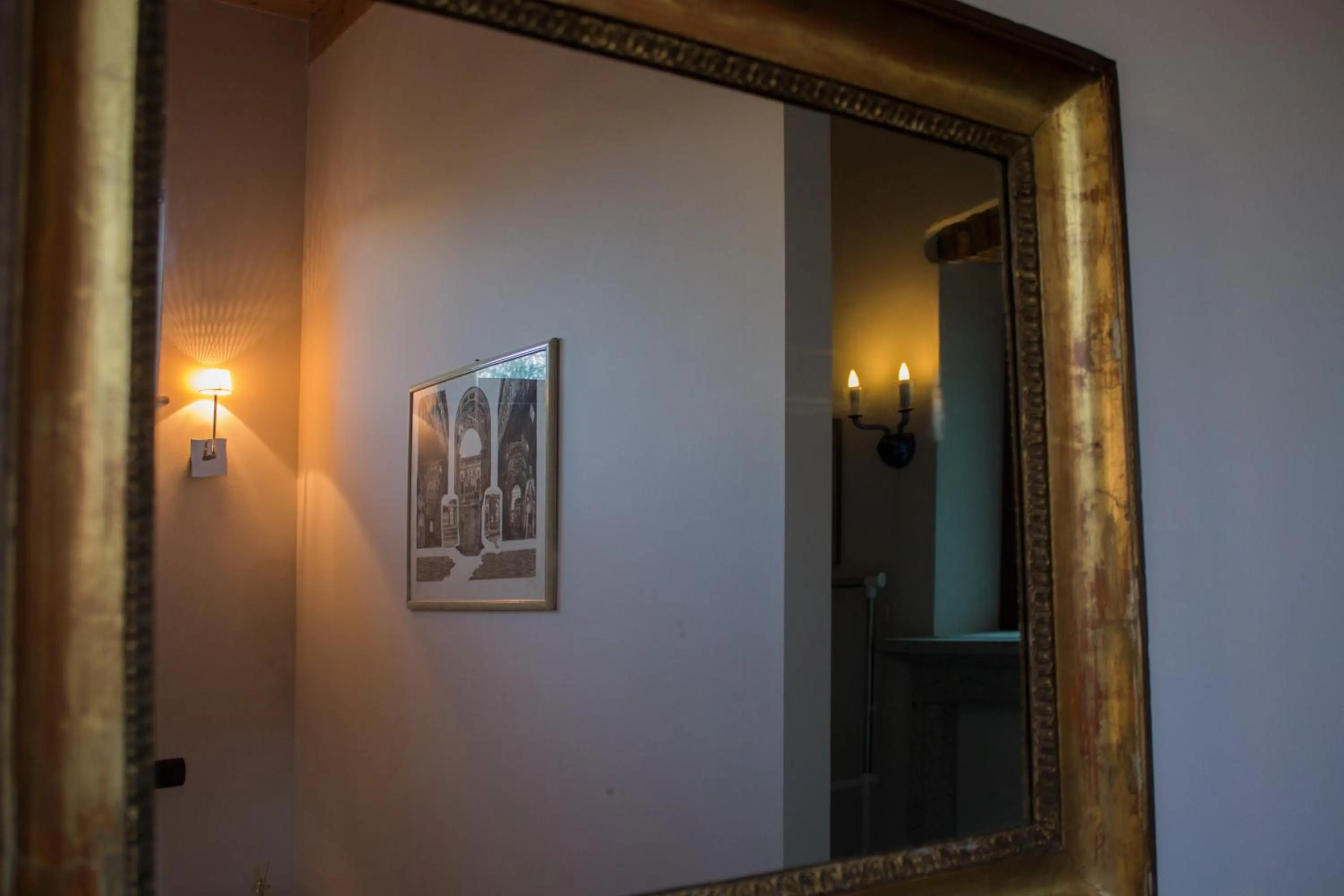 Decorative detail in B&B Il Rustico