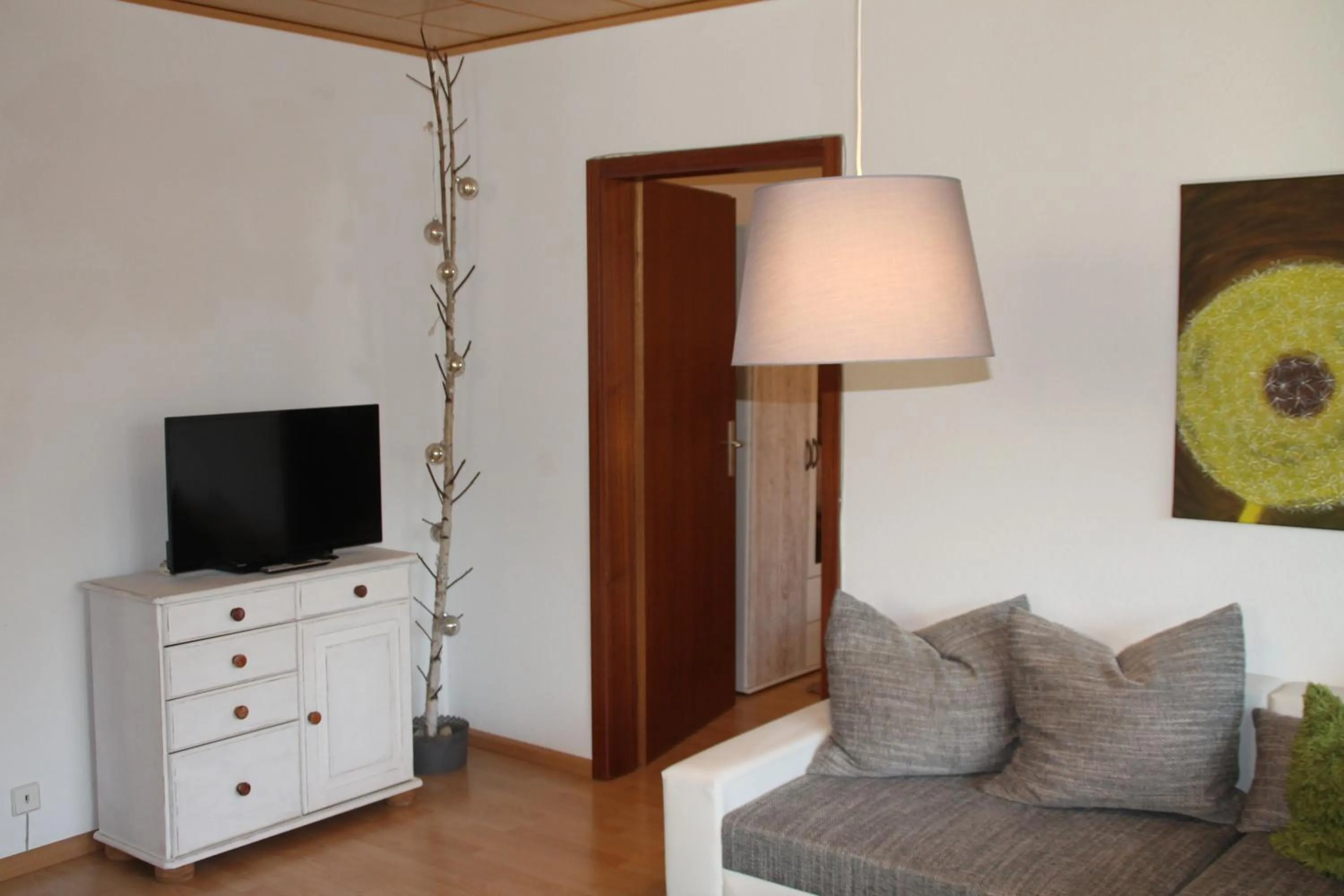 Living room in Ferienwohnung mit HERZ in Laufenburg