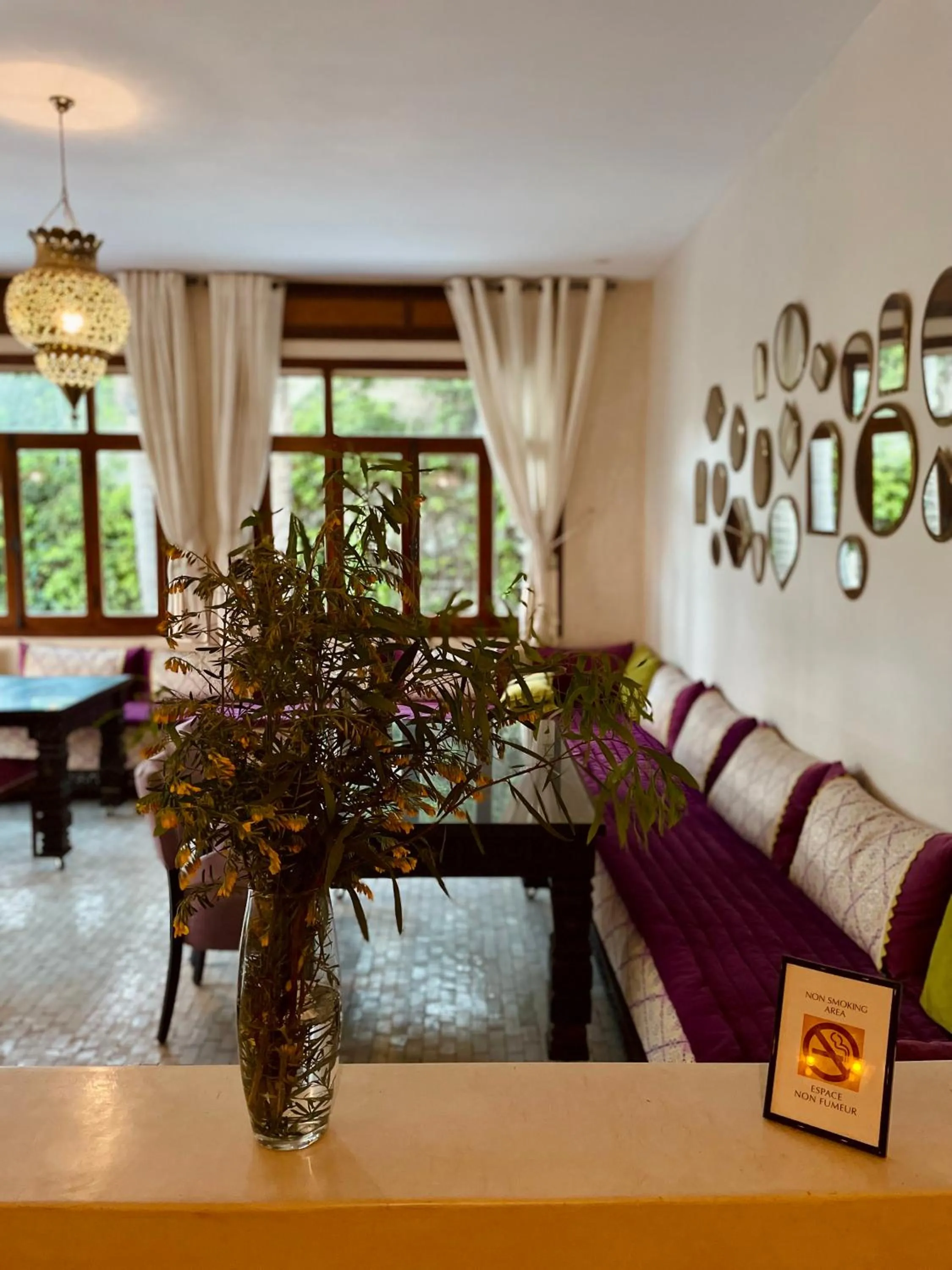 Decorative detail in Dar Tanja Boutique Hotel