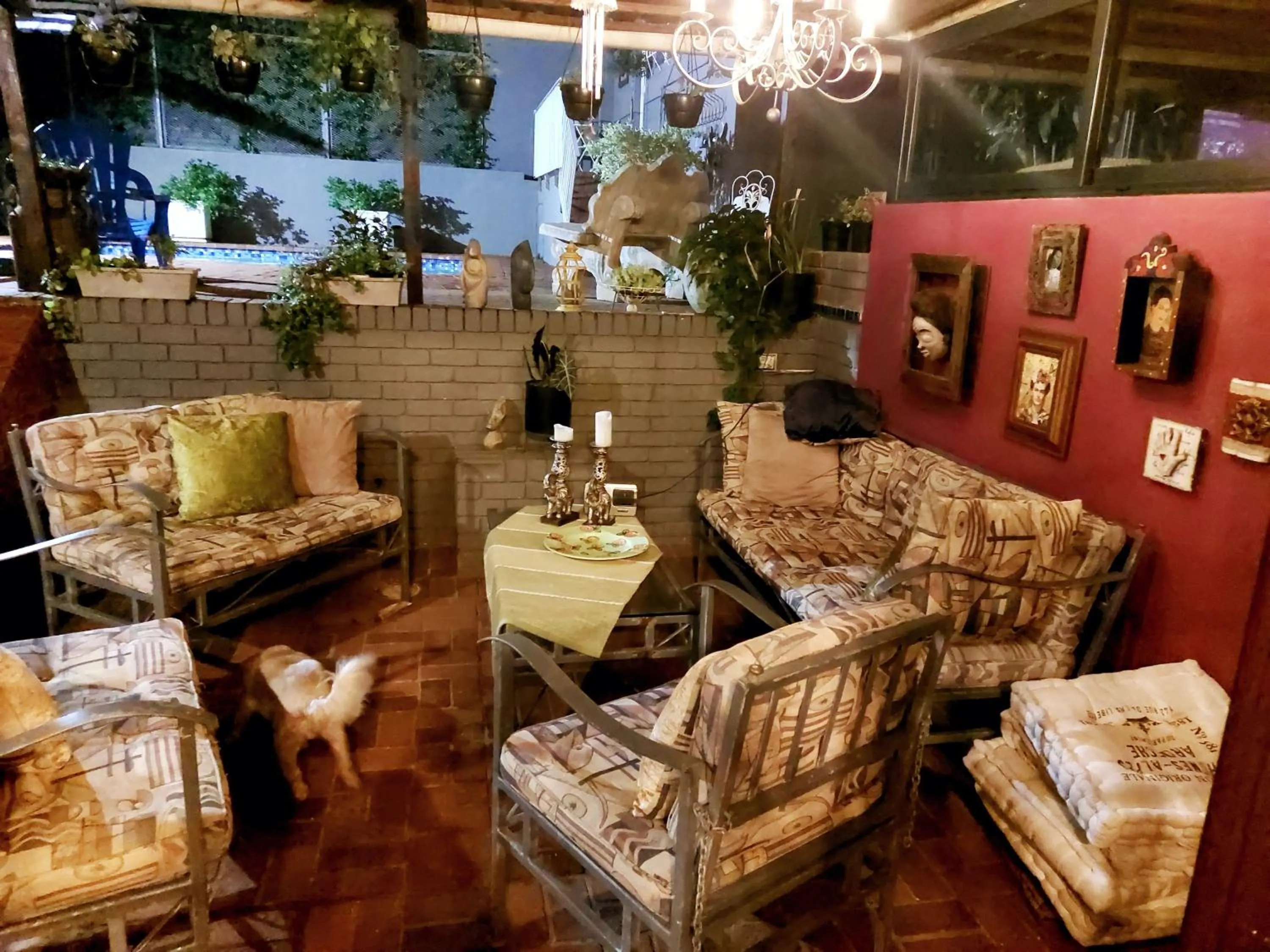 Patio in Tamarisk Bed & Breakfast