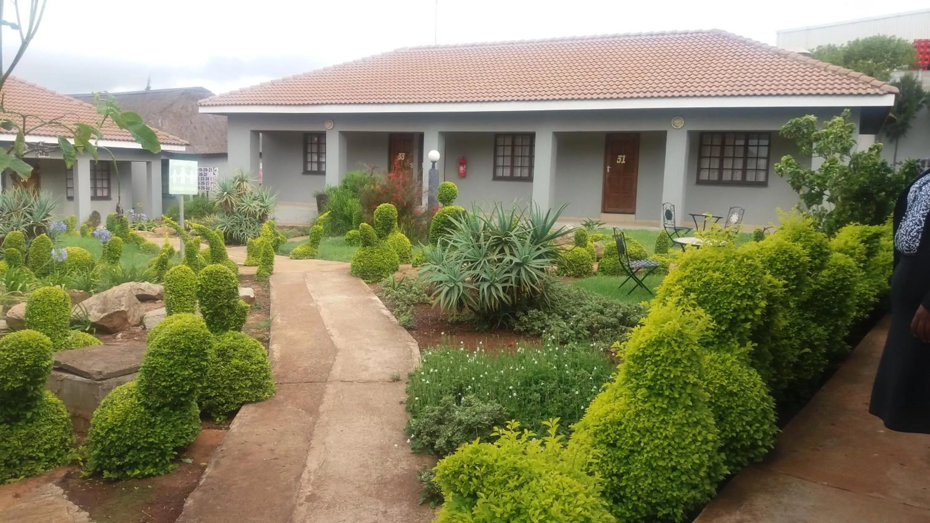Garden in Nongoma Lodge & Inn CC