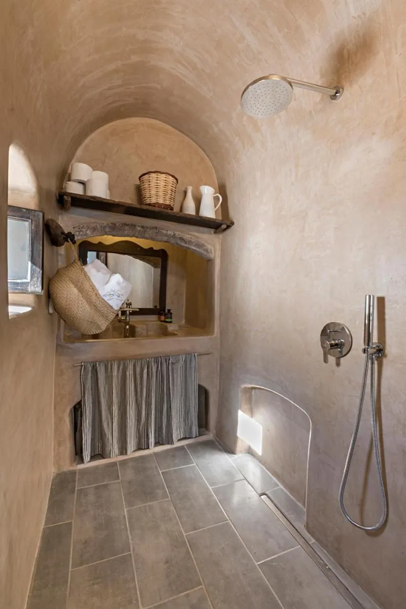 Bed in Casa Grande Santorini