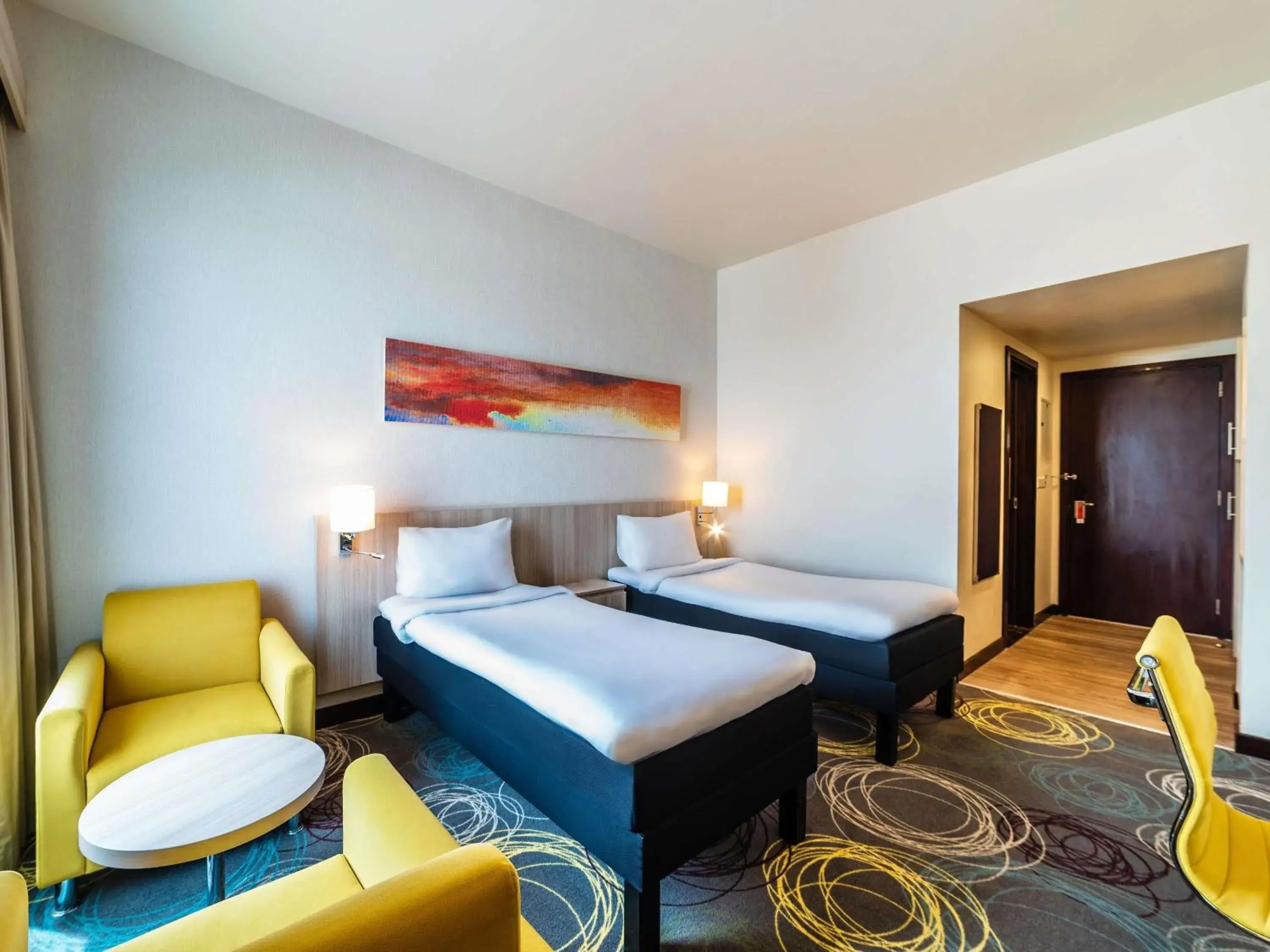 Bedroom, Bed in Ibis Styles Dragon Mart Dubai Bedroom, Bed in Ibis Styles Dragon Mart Dubai