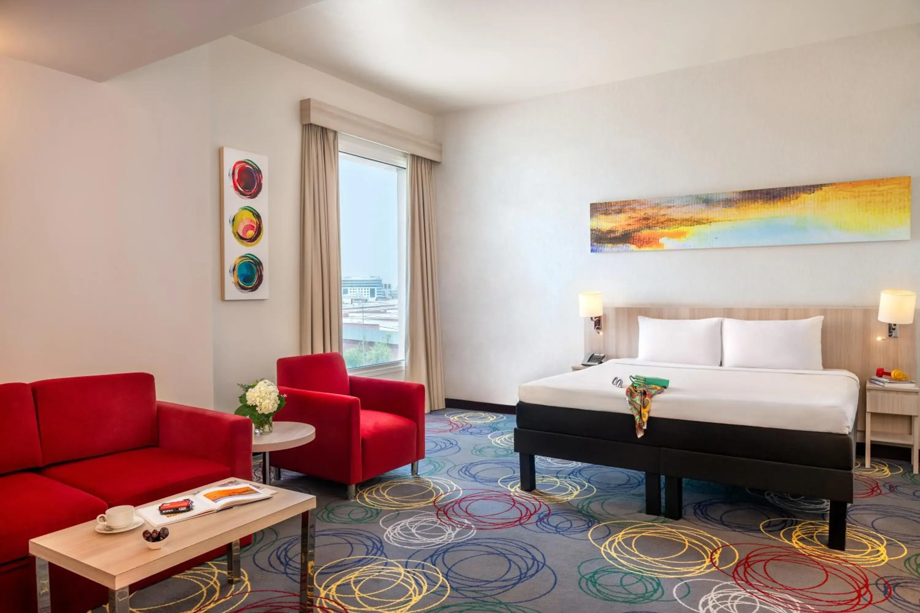 Bed in Ibis Styles Dragon Mart Dubai Bed in Ibis Styles Dragon Mart Dubai