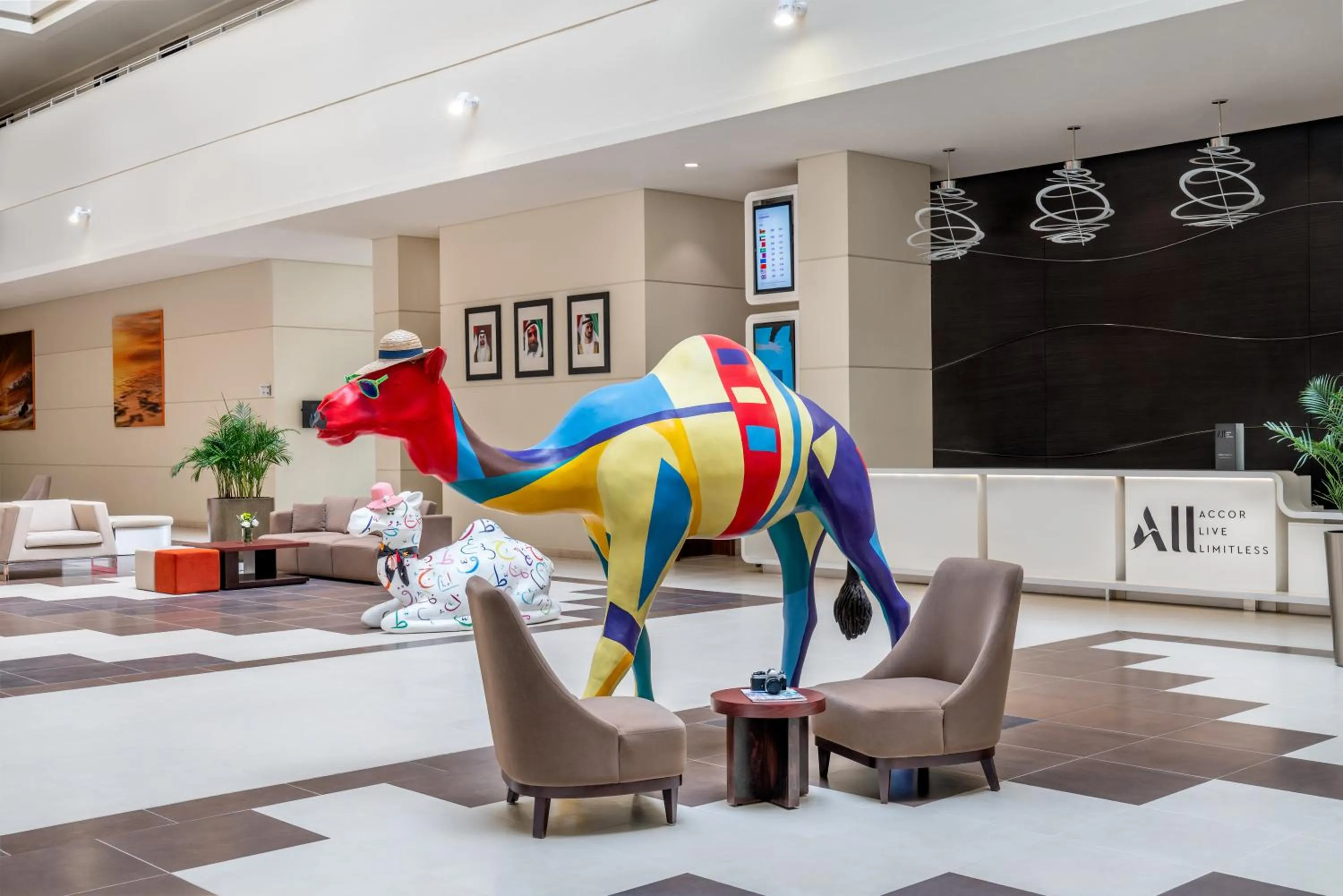 Lobby or reception in Ibis Styles Dragon Mart Dubai