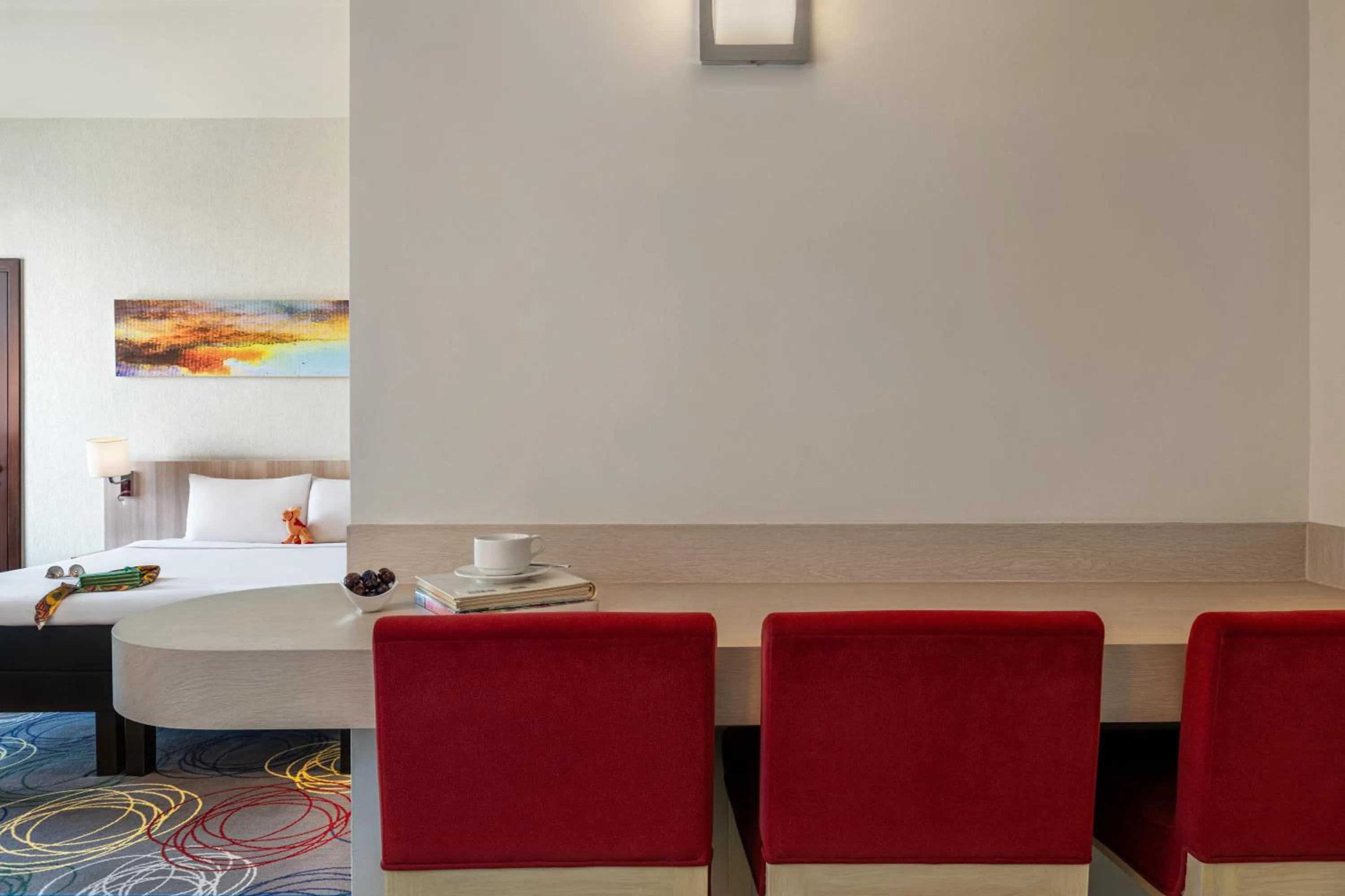 Bedroom, Bed in Ibis Styles Dragon Mart Dubai