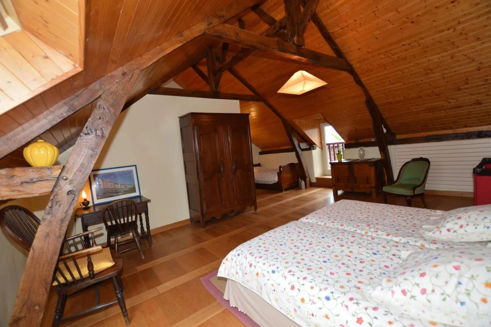 Bedroom, Bed in Maison d'hôtes de l'Huardière