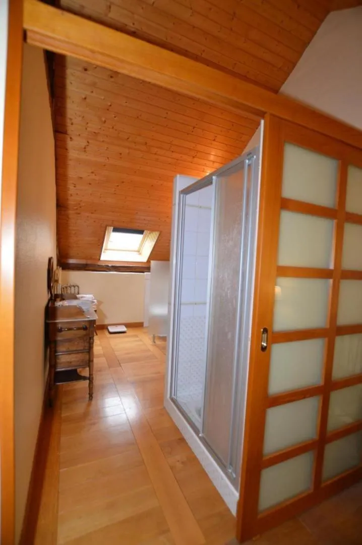 Bathroom in Maison d'hôtes de l'Huardière