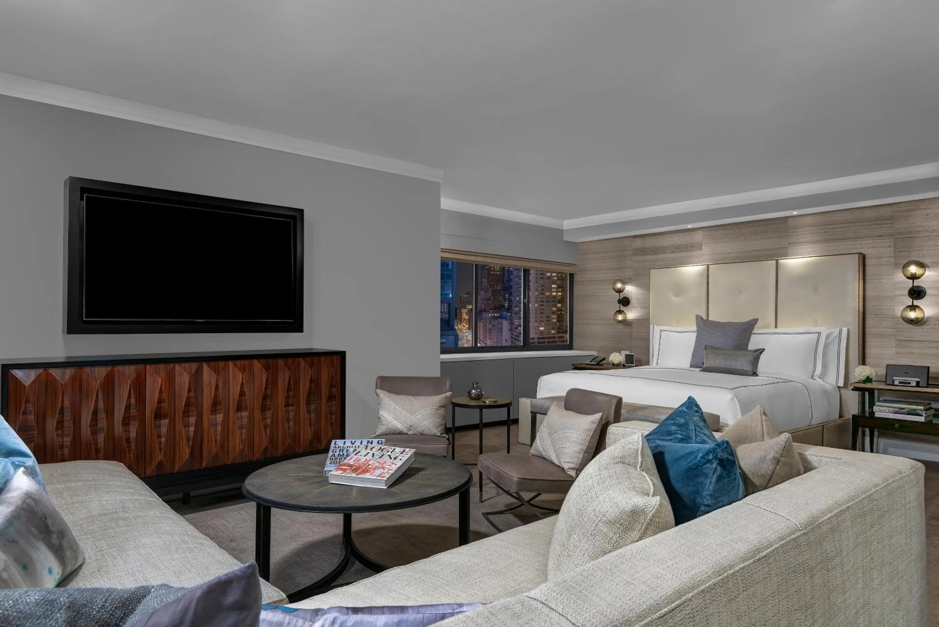 Photo of the whole room in Executive Class at MTS Hotel