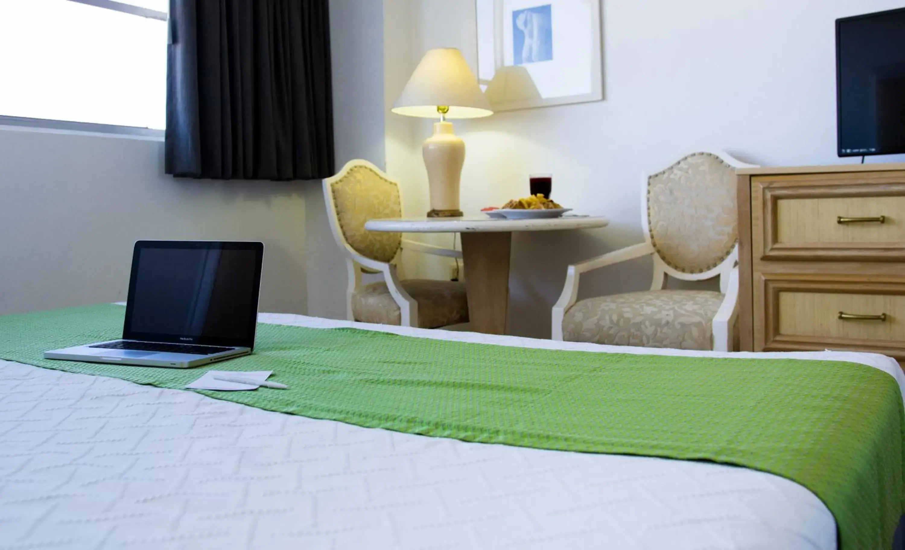 Decorative detail, Bed in Hotel de Casa Blanca Decorative detail, Bed in Hotel de Casa Blanca