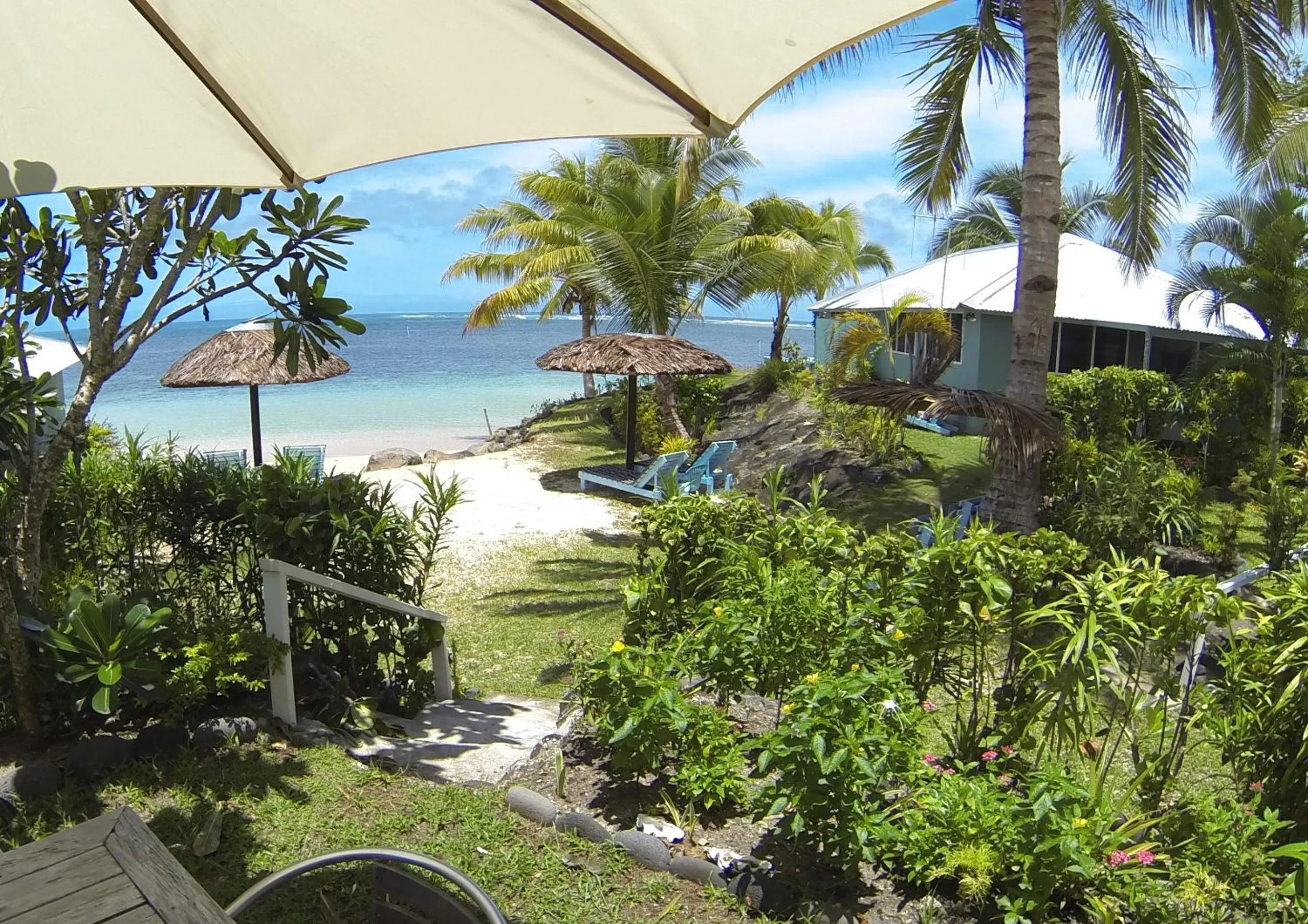 Garden in Savaii Lagoon Resort