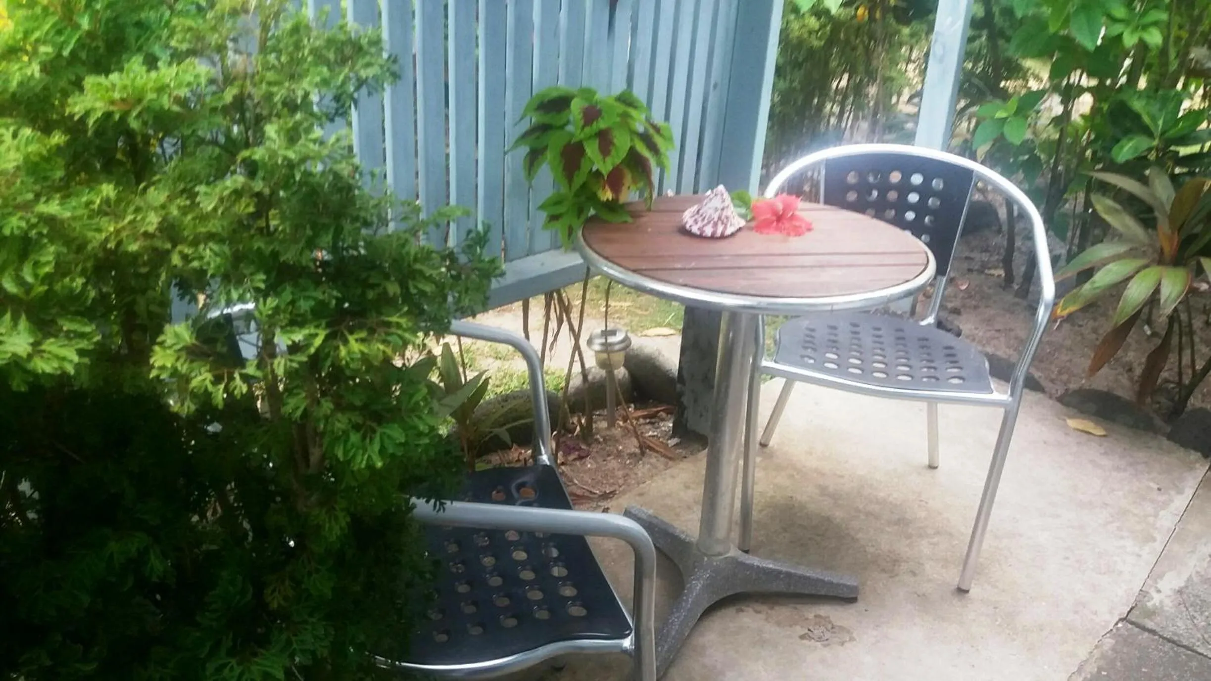 Patio in Savaii Lagoon Resort