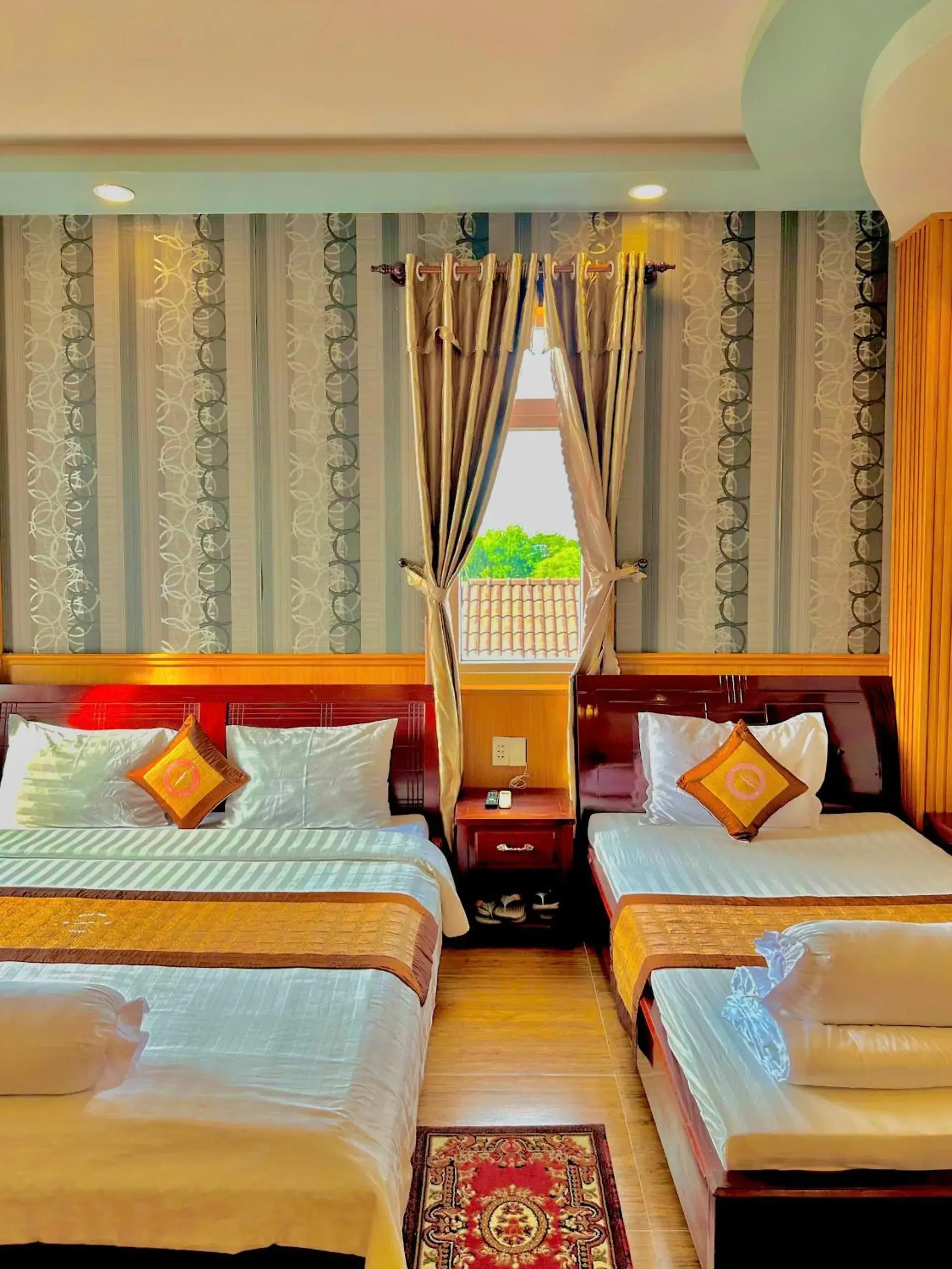 Bed in Phuc Hung 2 Hotel Bed in Phuc Hung 2 Hotel