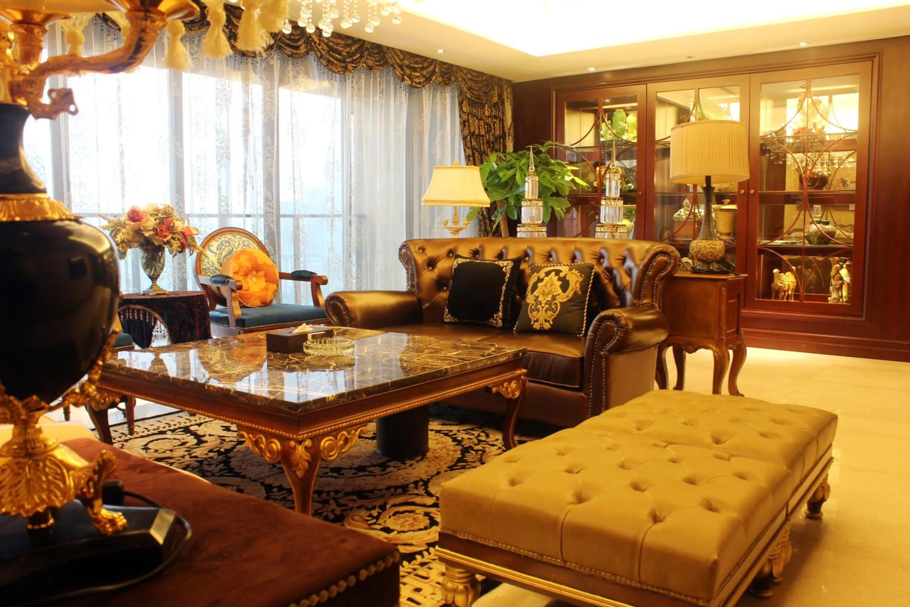 Living room in Ramada Plaza By Wyndham Fuzhou South