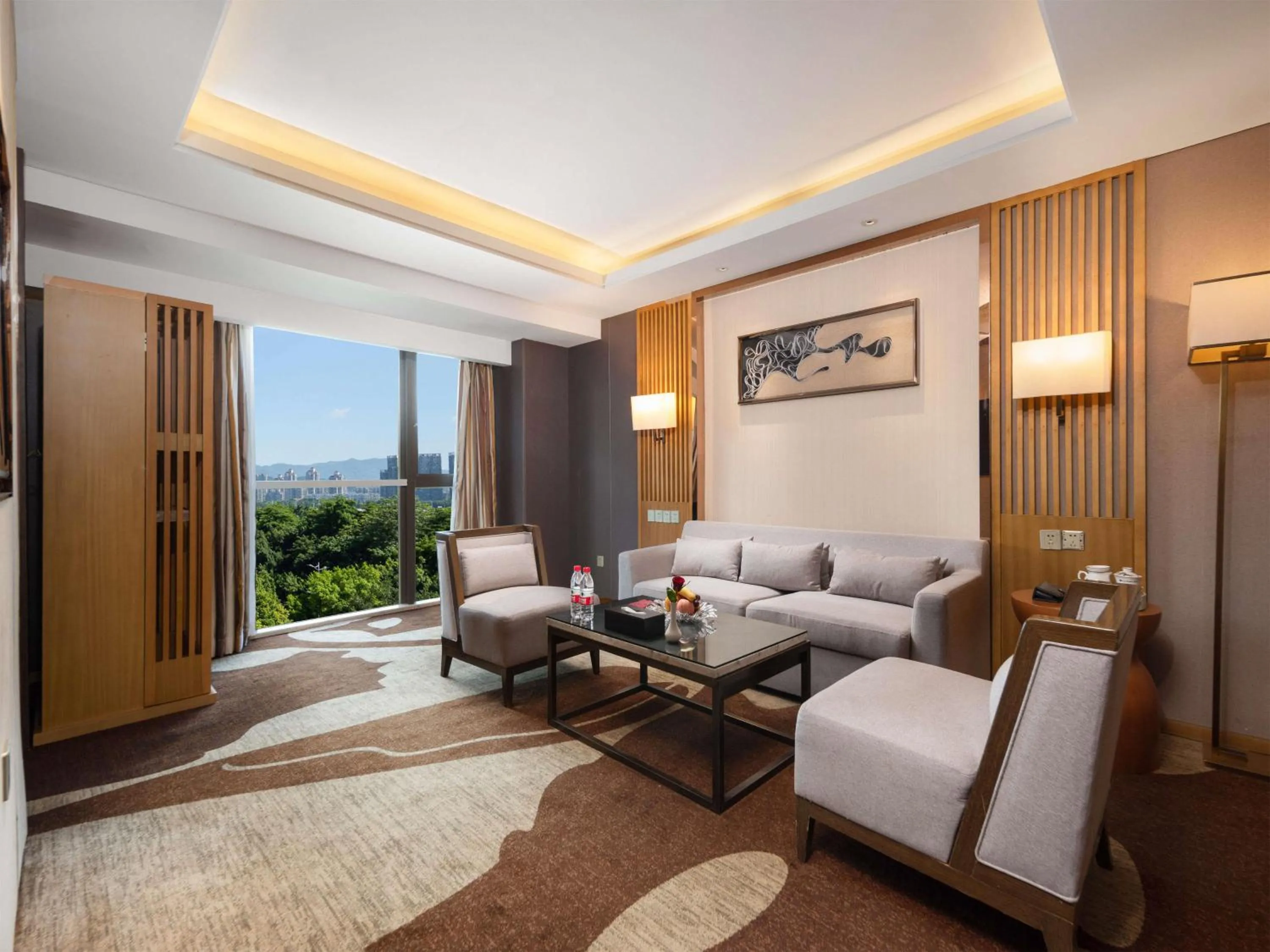 Living room in Ramada Plaza By Wyndham Fuzhou South