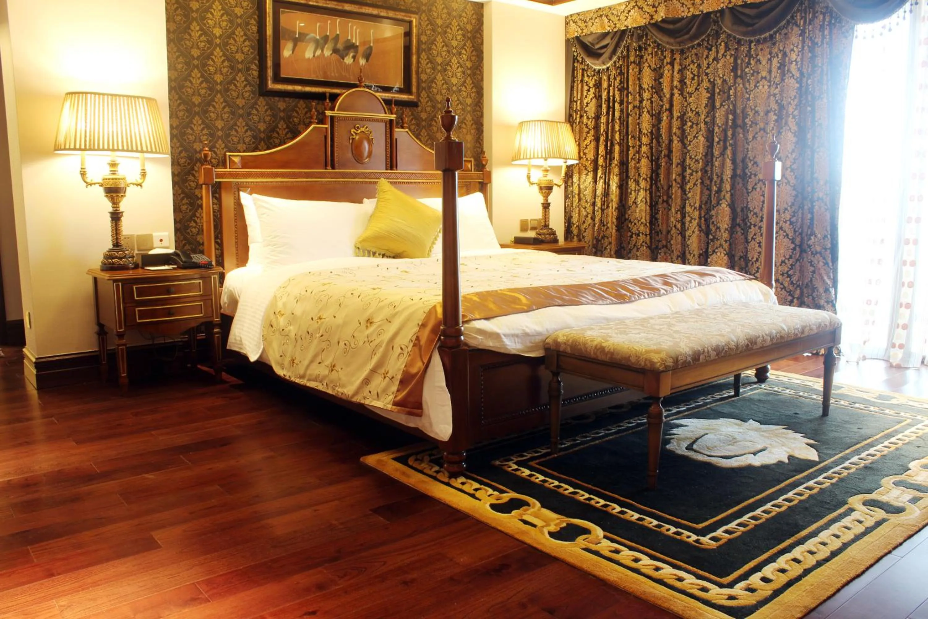 Bedroom, Bed in Ramada Plaza By Wyndham Fuzhou South