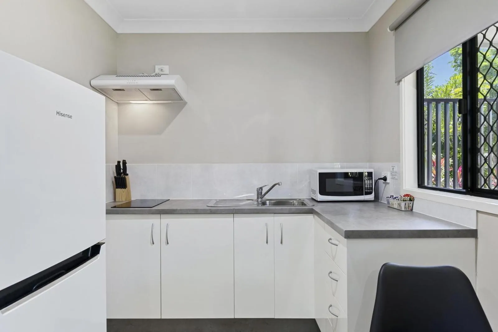 kitchen in Ingenia Holidays Townsville