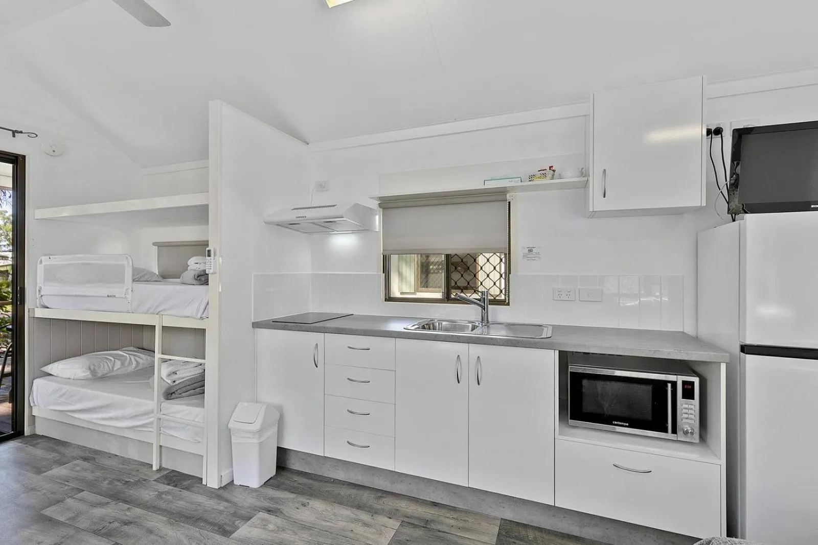 kitchen in Ingenia Holidays Townsville
