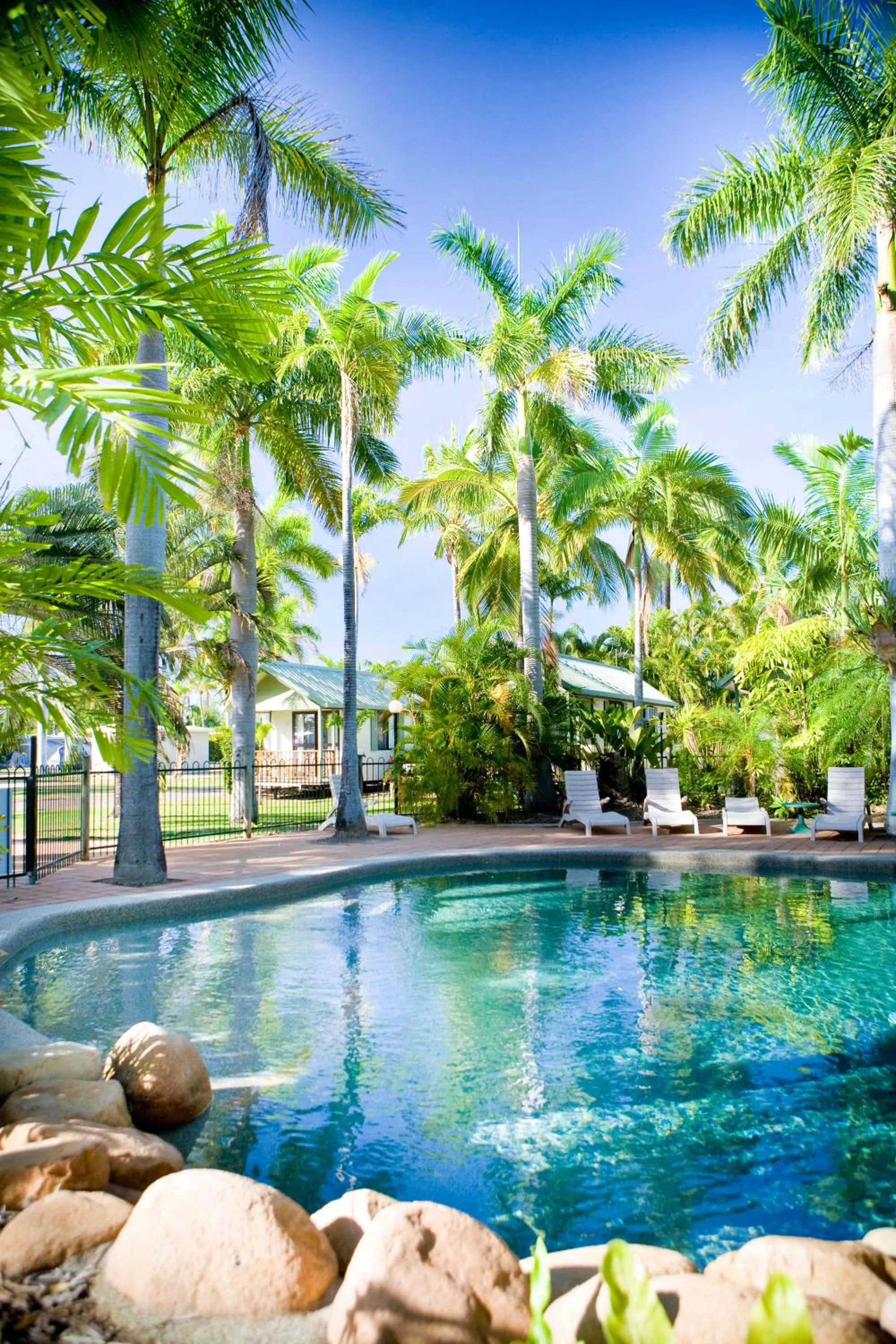 Pool view in Ingenia Holidays Townsville
