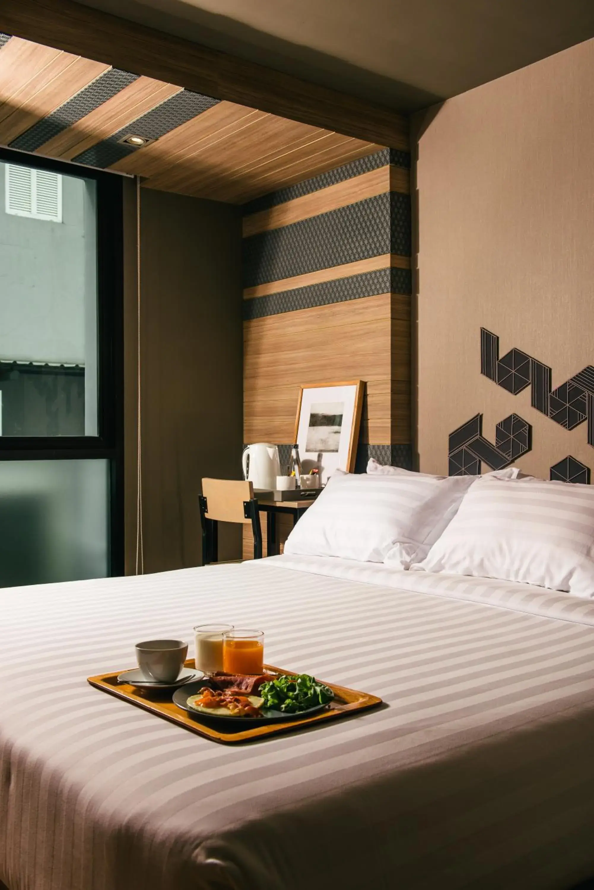 Bed in NAP Hotel Bangkok Bed in NAP Hotel Bangkok