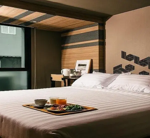 Bed in NAP Hotel Bangkok Bed in NAP Hotel Bangkok