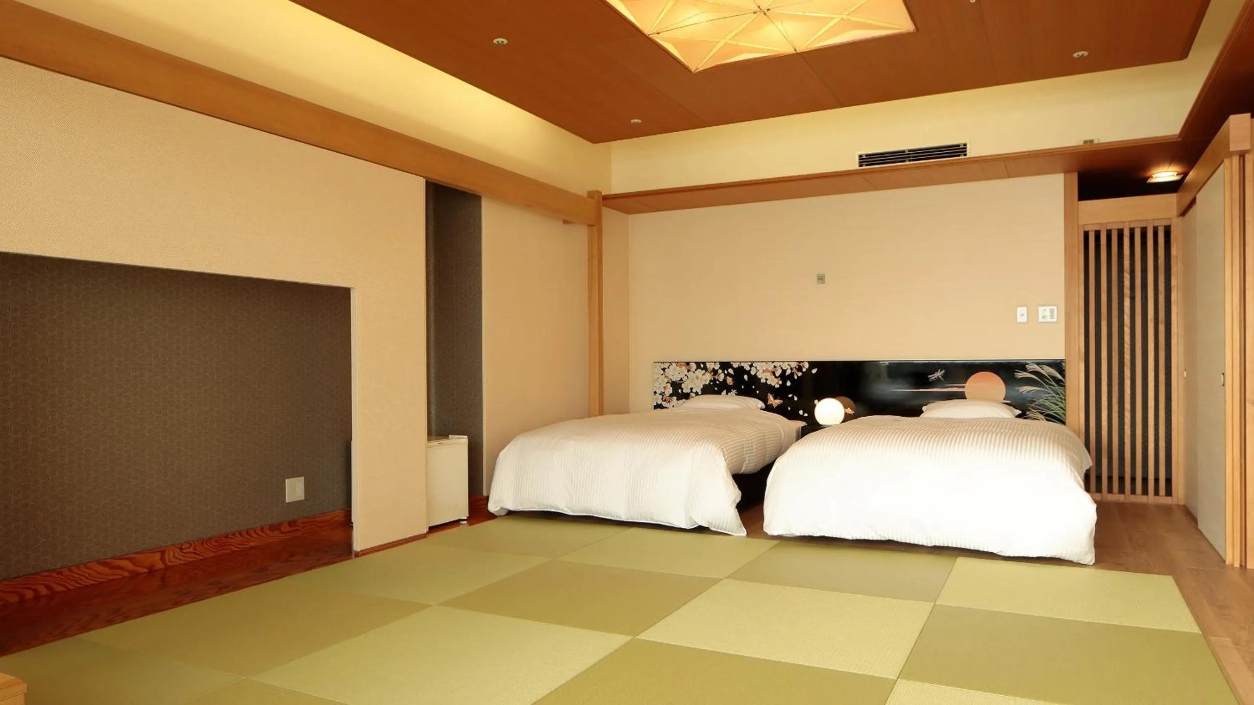 Bed in Kikusuitei