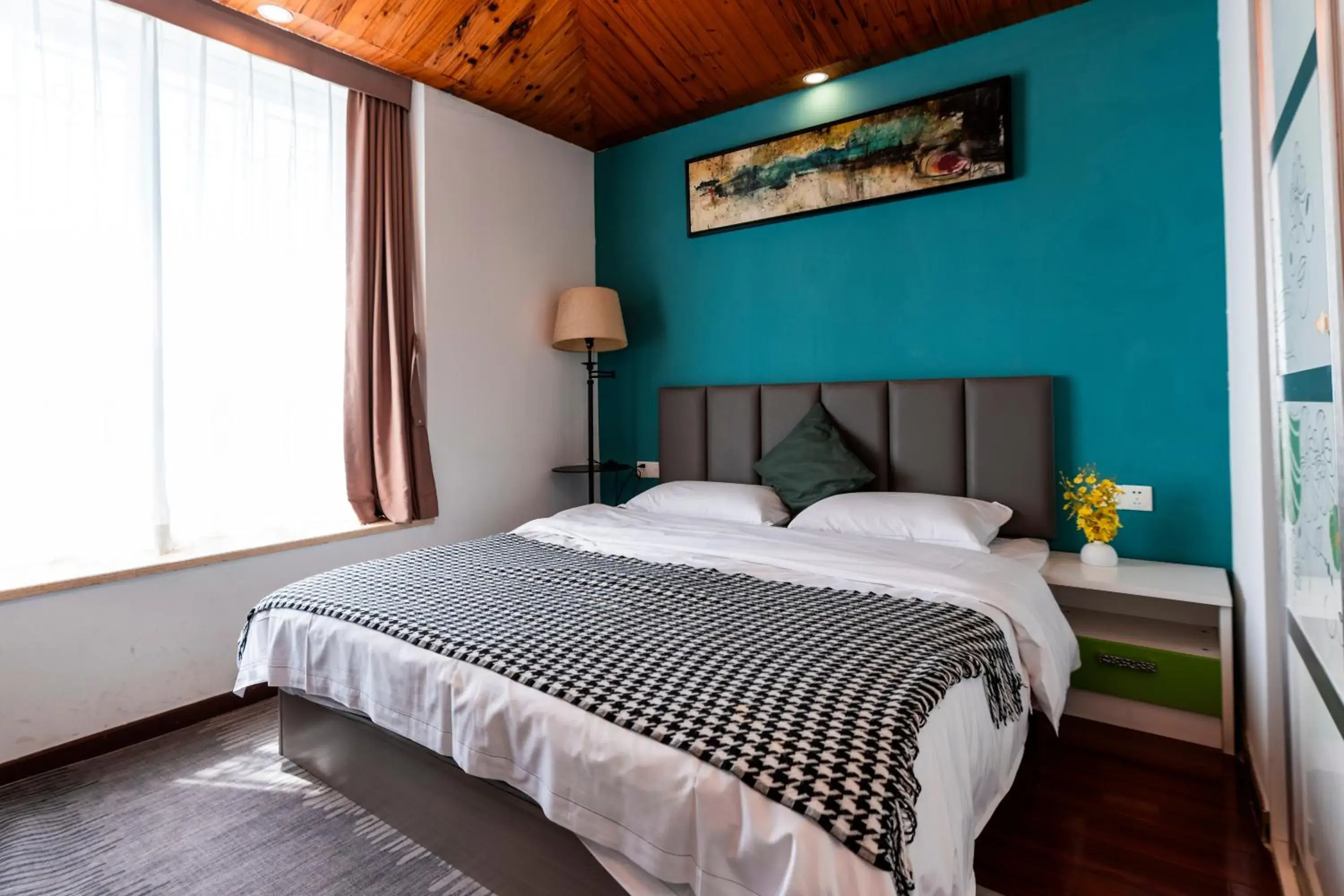 Bed in Guangzhou Xingke Apartment Bed in Guangzhou Xingke Apartment