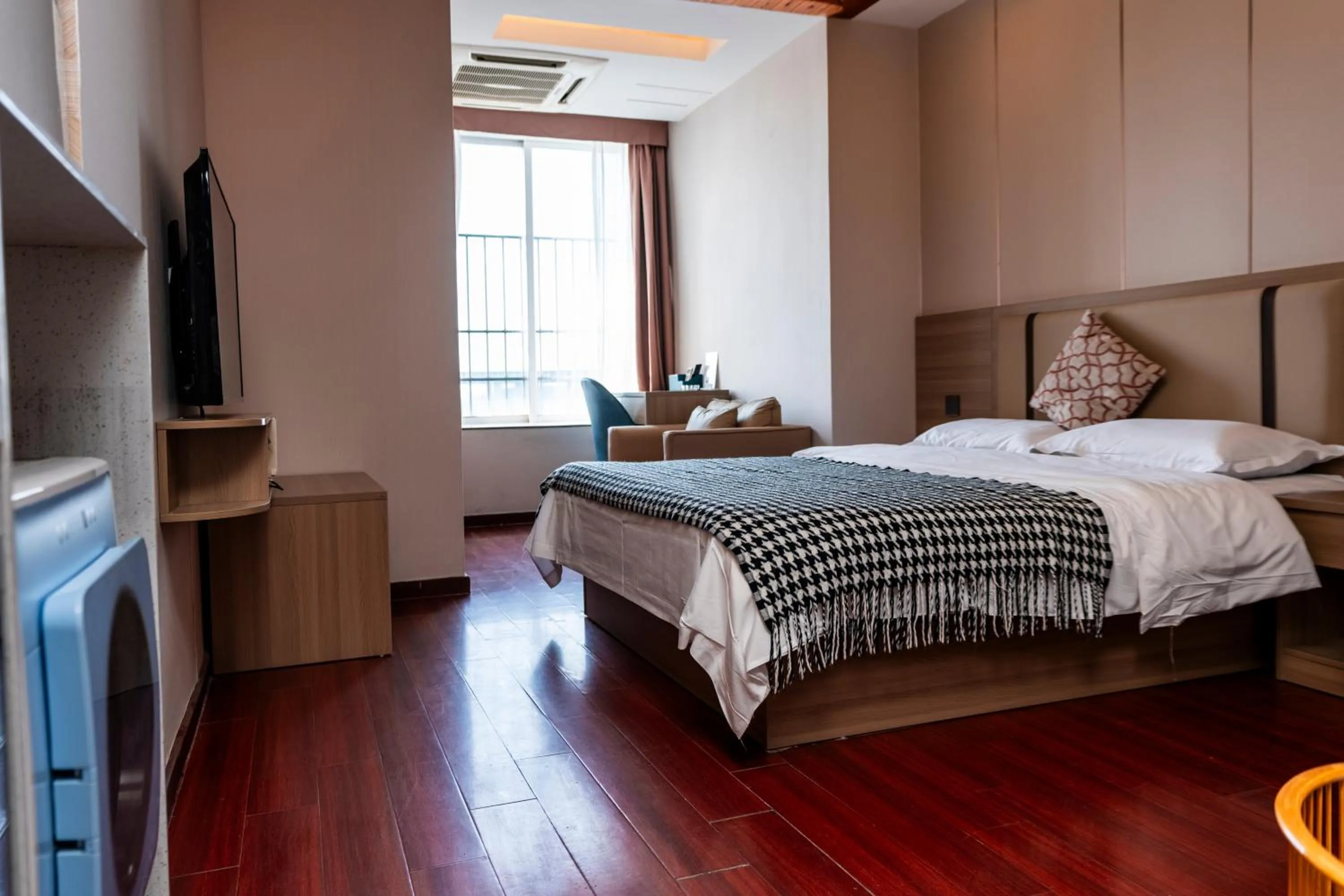 Bed in Guangzhou Xingke Apartment