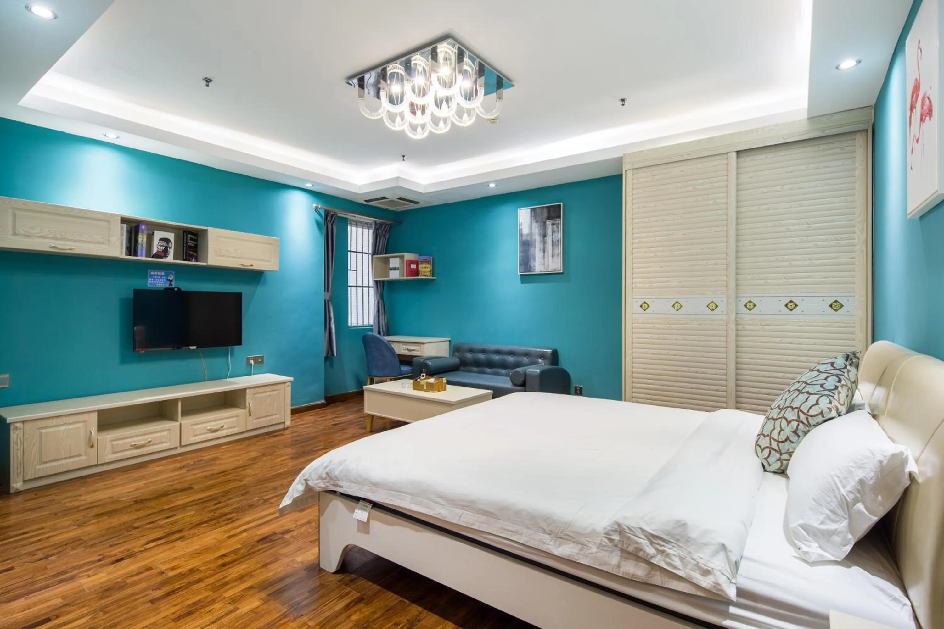 bunk bed, Bed in Guangzhou Xingke Apartment