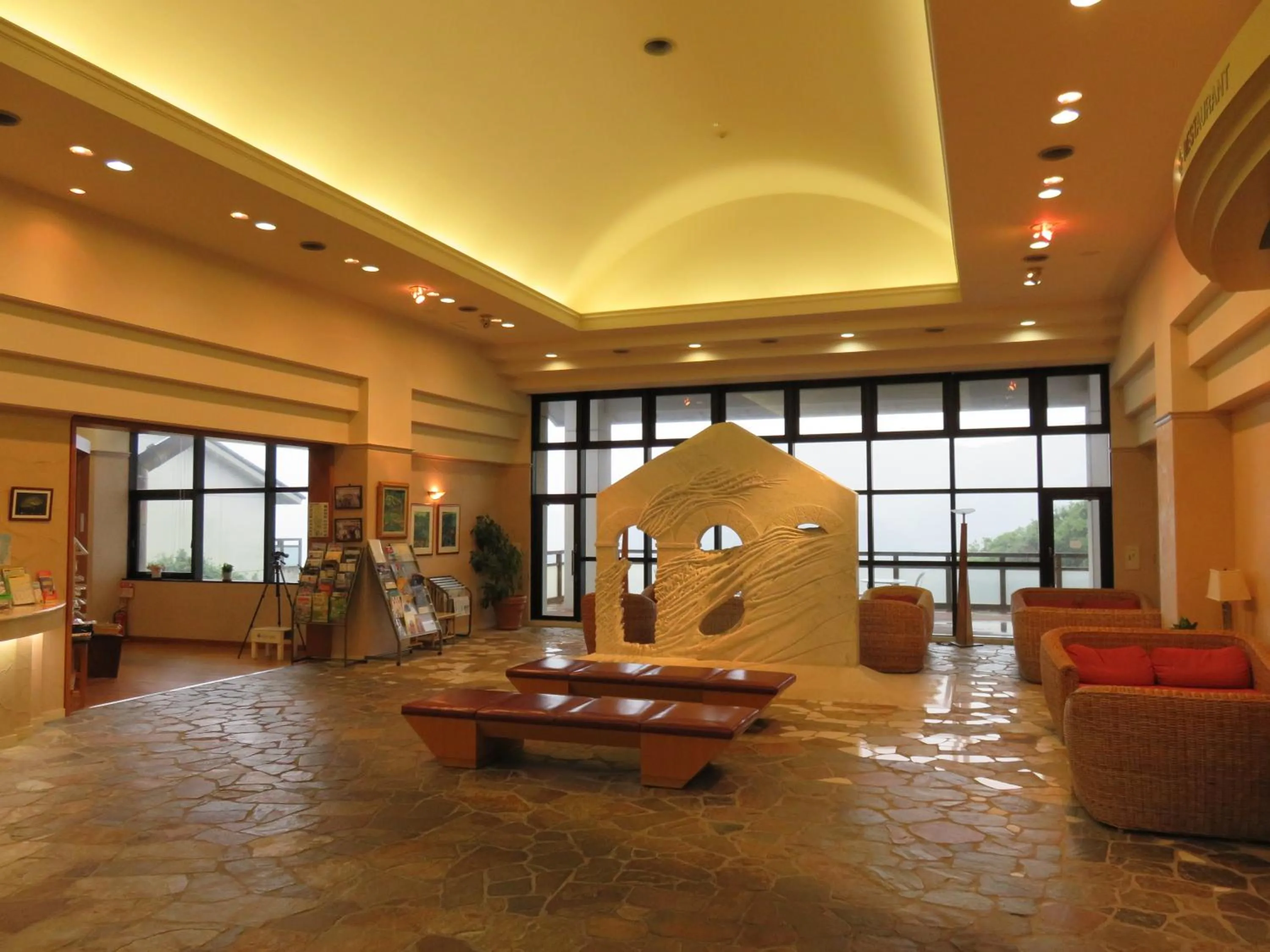 Lobby or reception in Hotel Bellreaf Otsuki