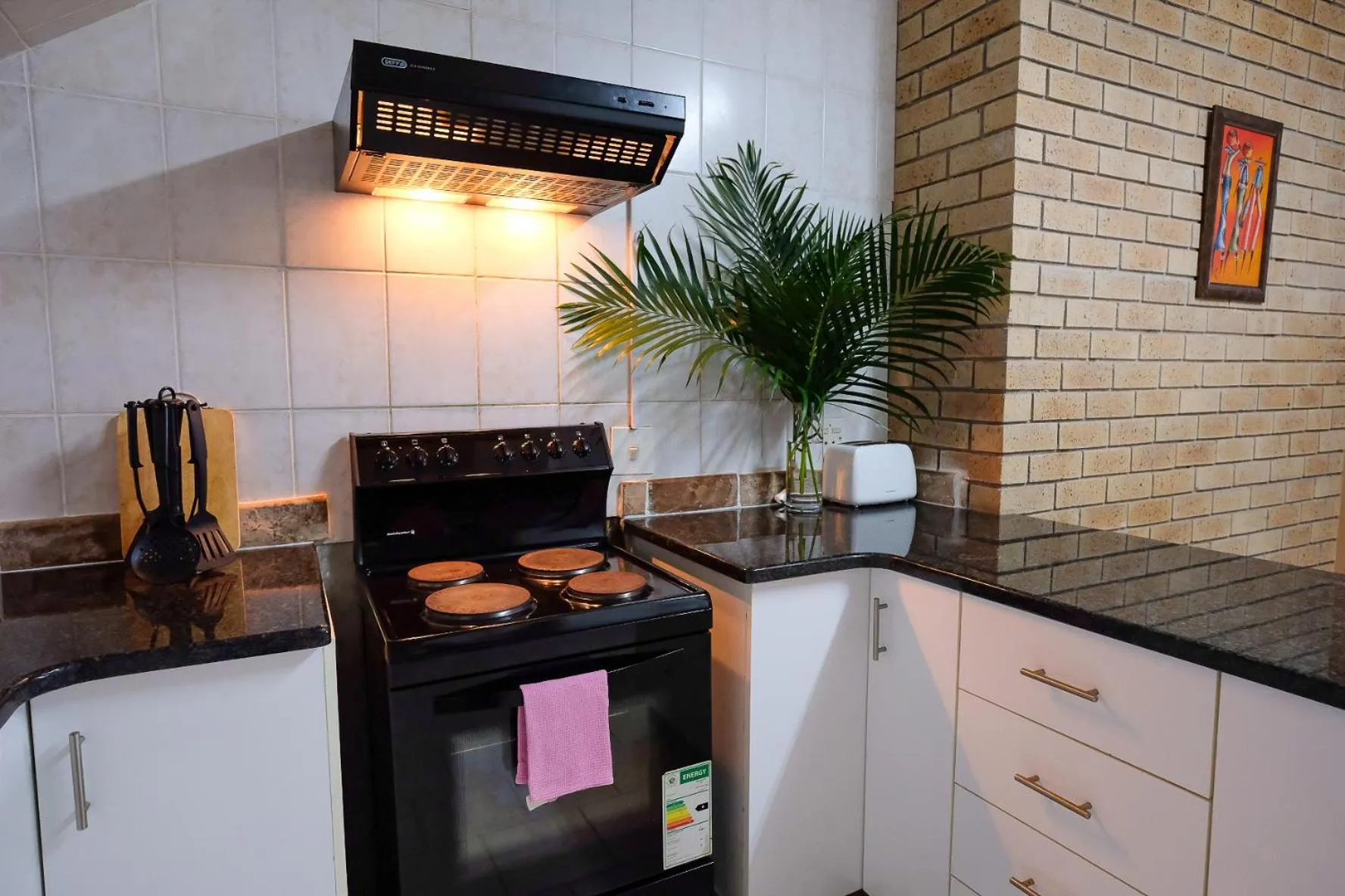 Kitchen or kitchenette in Ingwenya Lodge