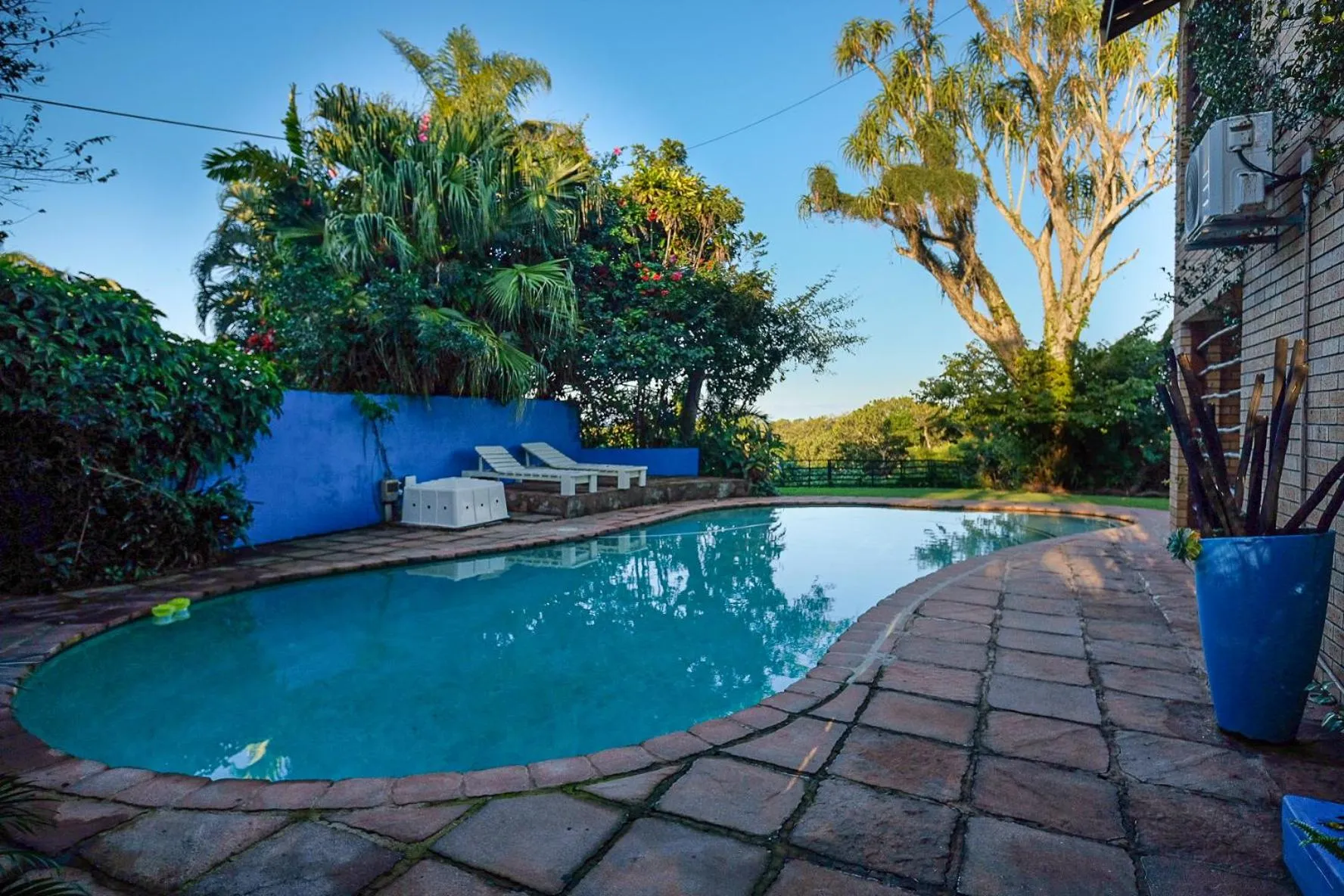Swimming pool in Ingwenya Lodge