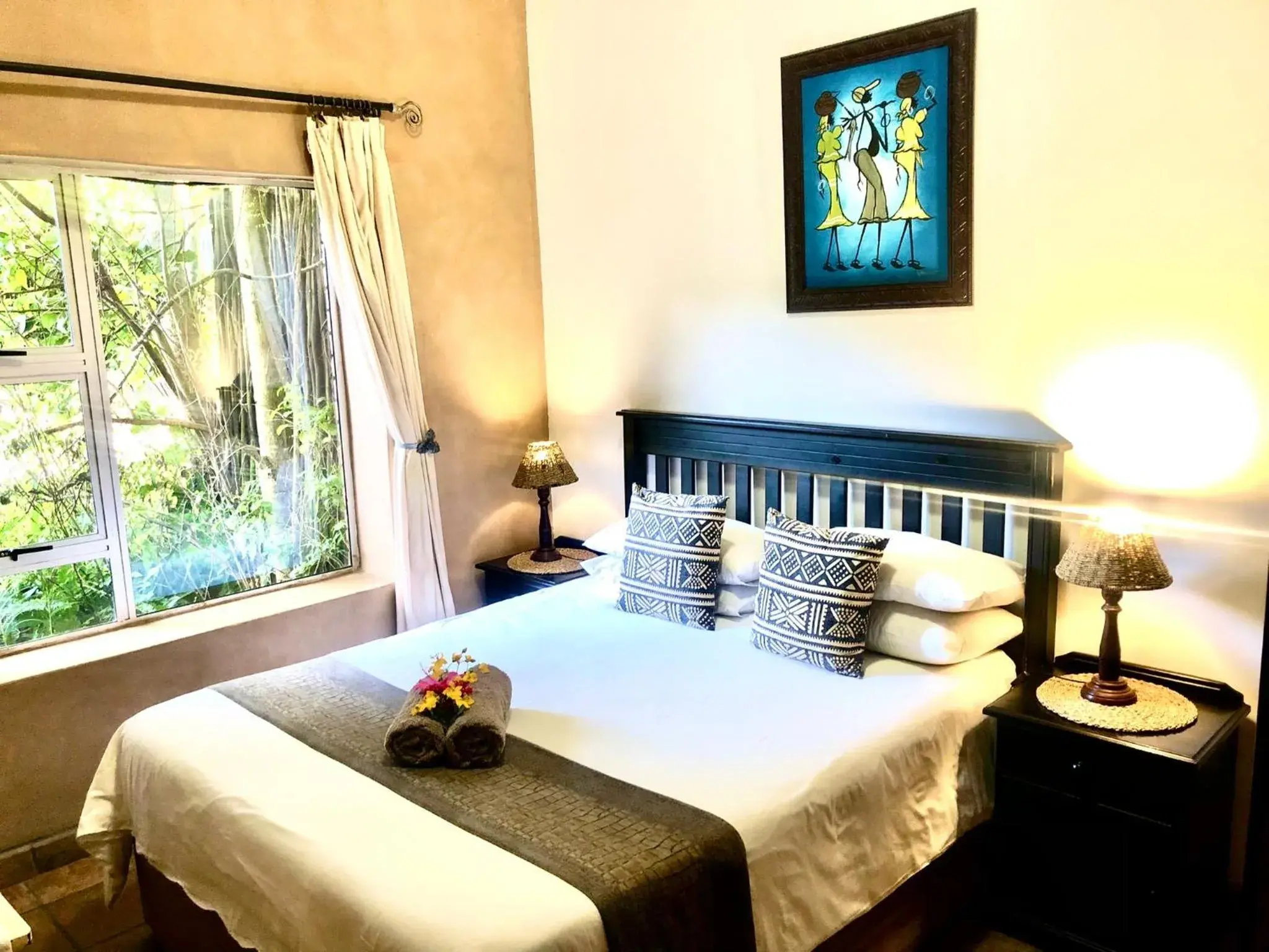 Bedroom, Bed in Ingwenya Lodge Bedroom, Bed in Ingwenya Lodge