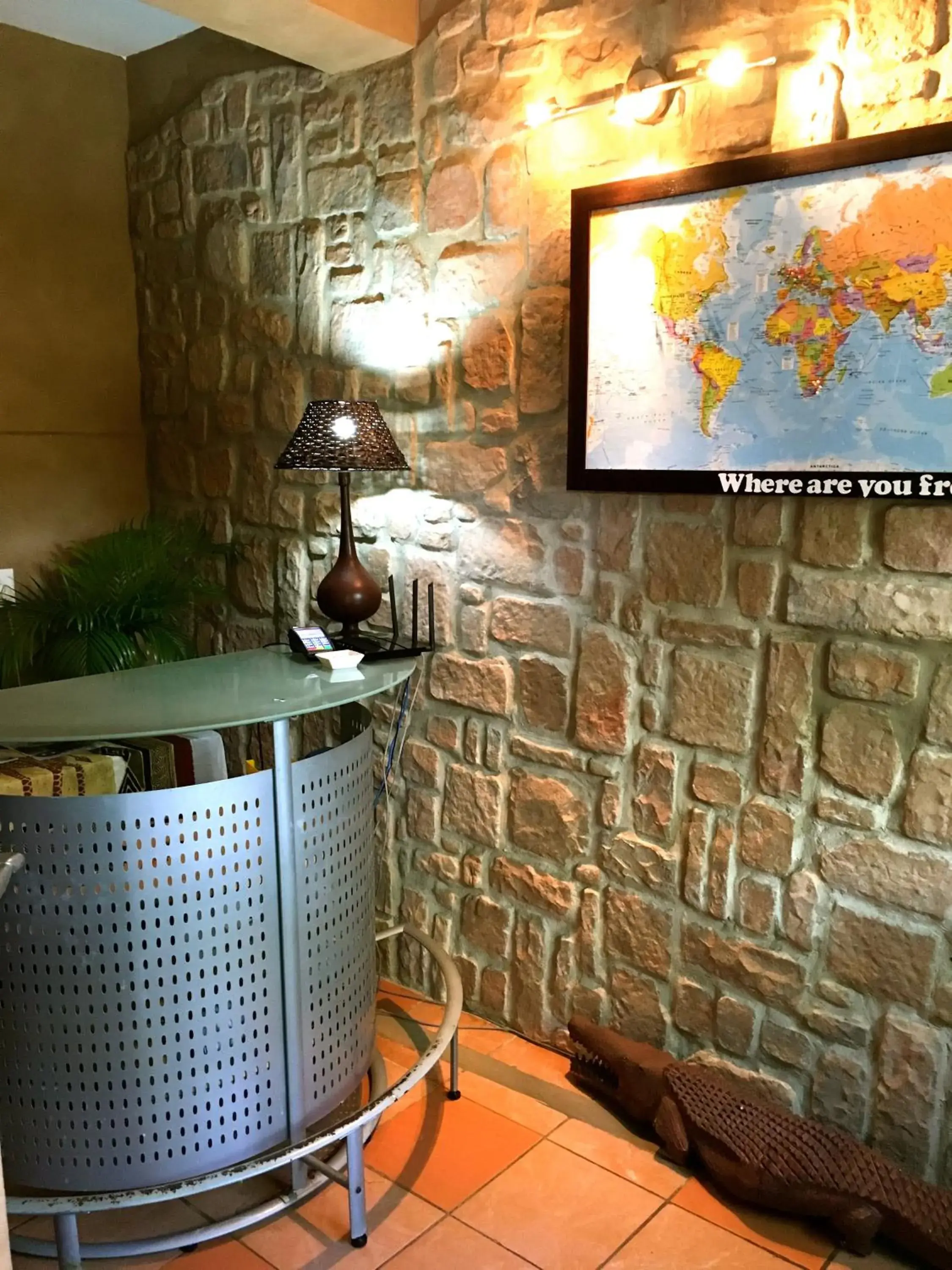 Lobby or reception in Ingwenya Lodge Lobby or reception in Ingwenya Lodge