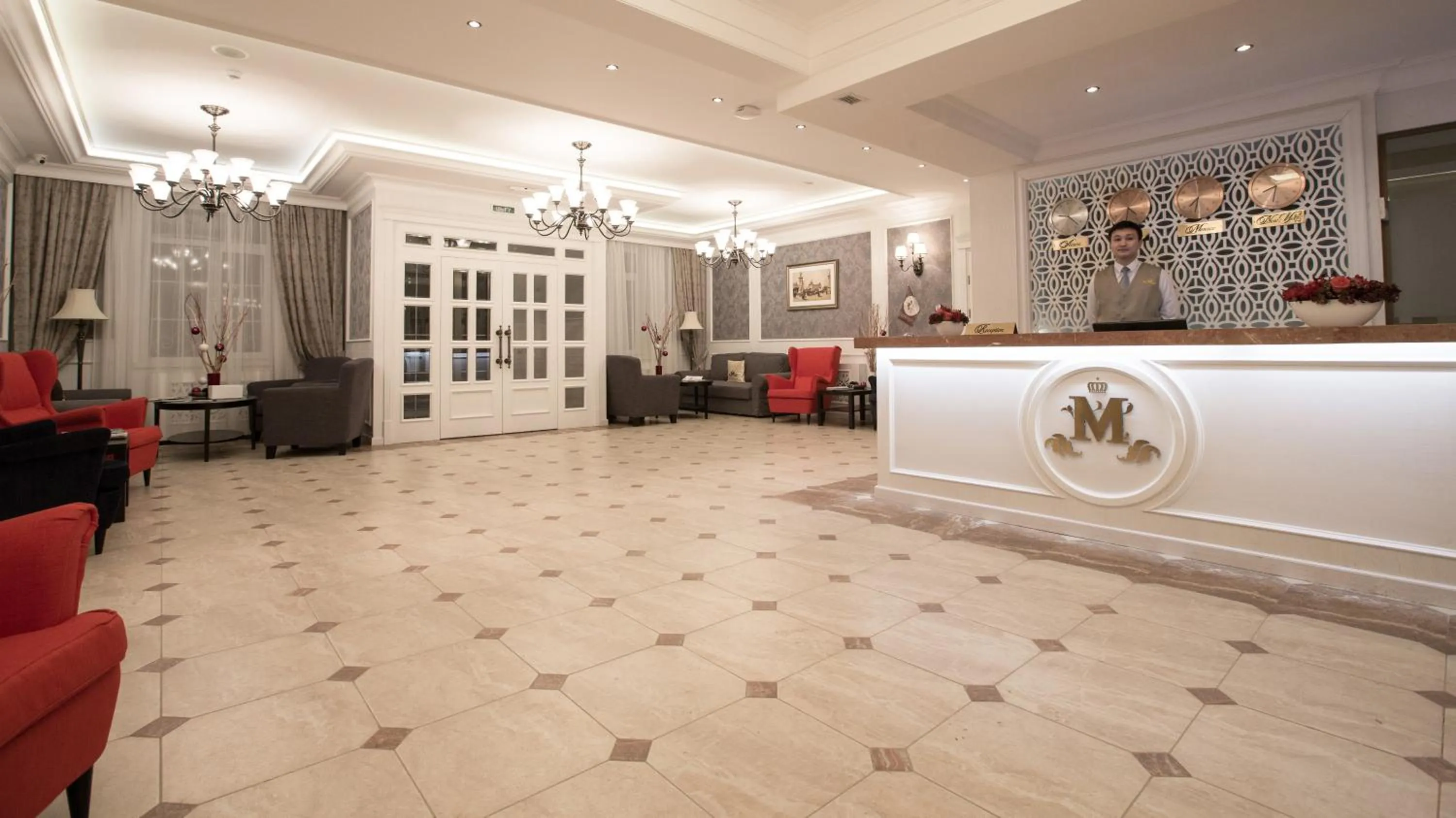 Lobby or reception in Hotel Monaco