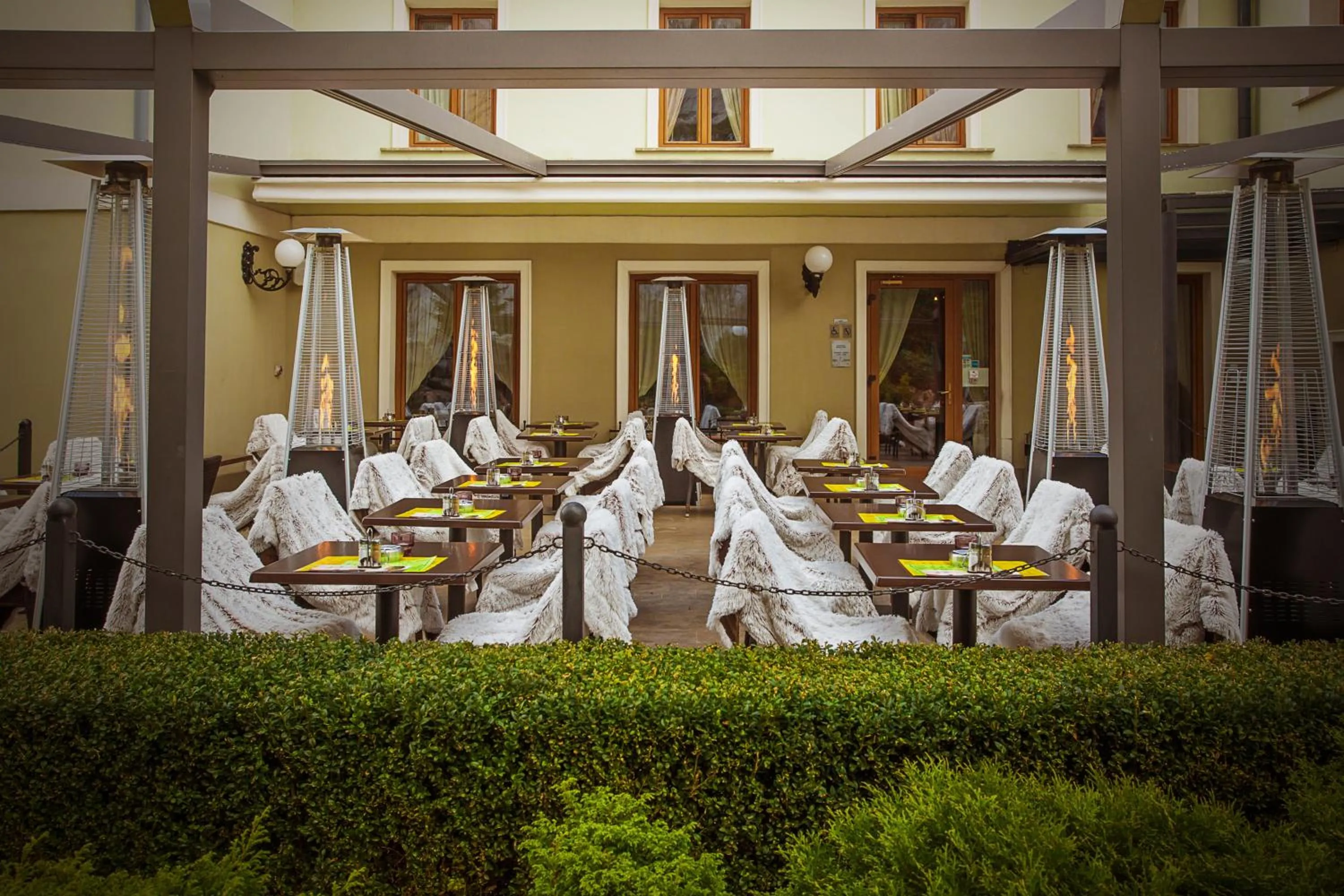 Balcony/Terrace in Kúria Beckov - Penzión