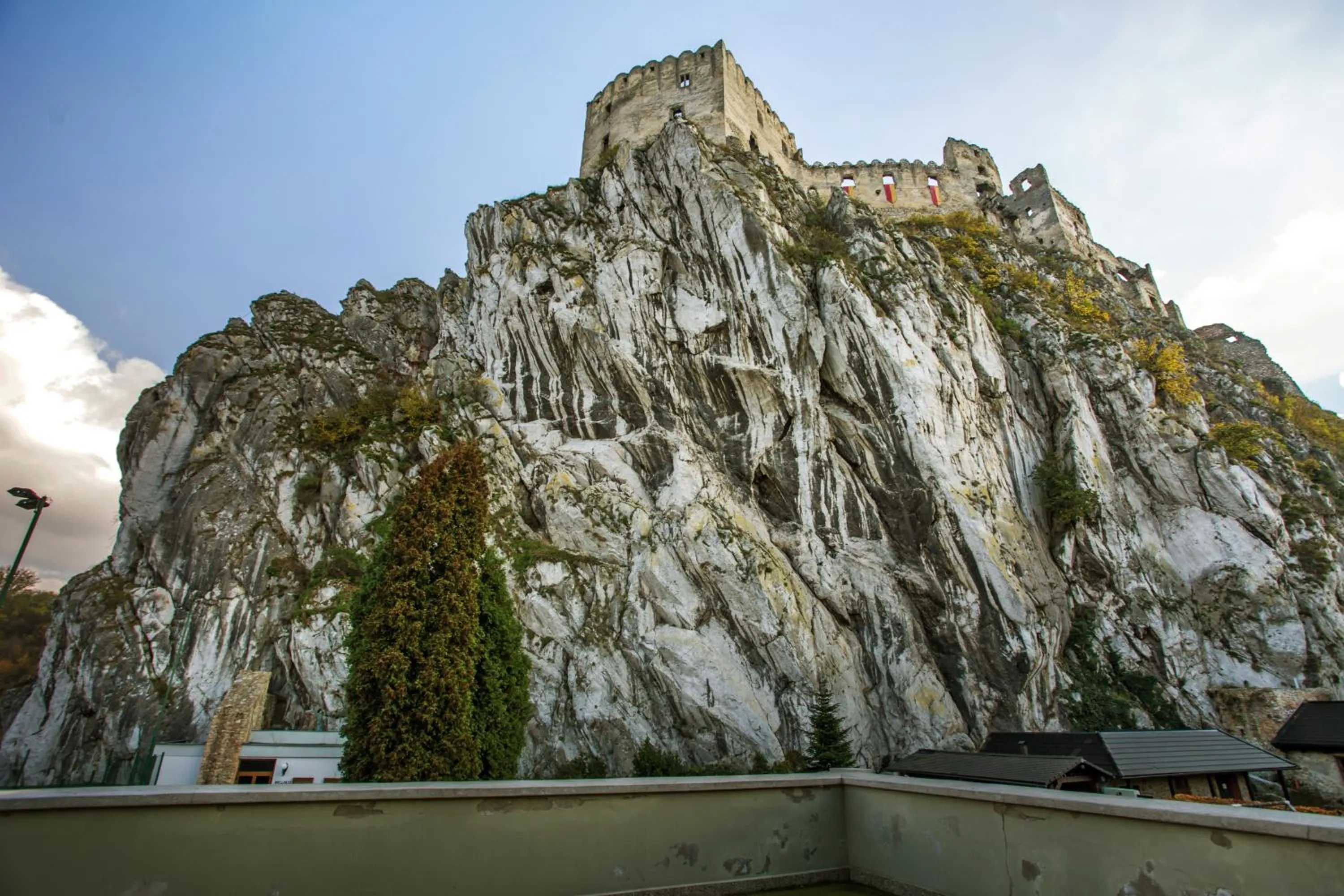 View (from property/room) in Kúria Beckov - Penzión