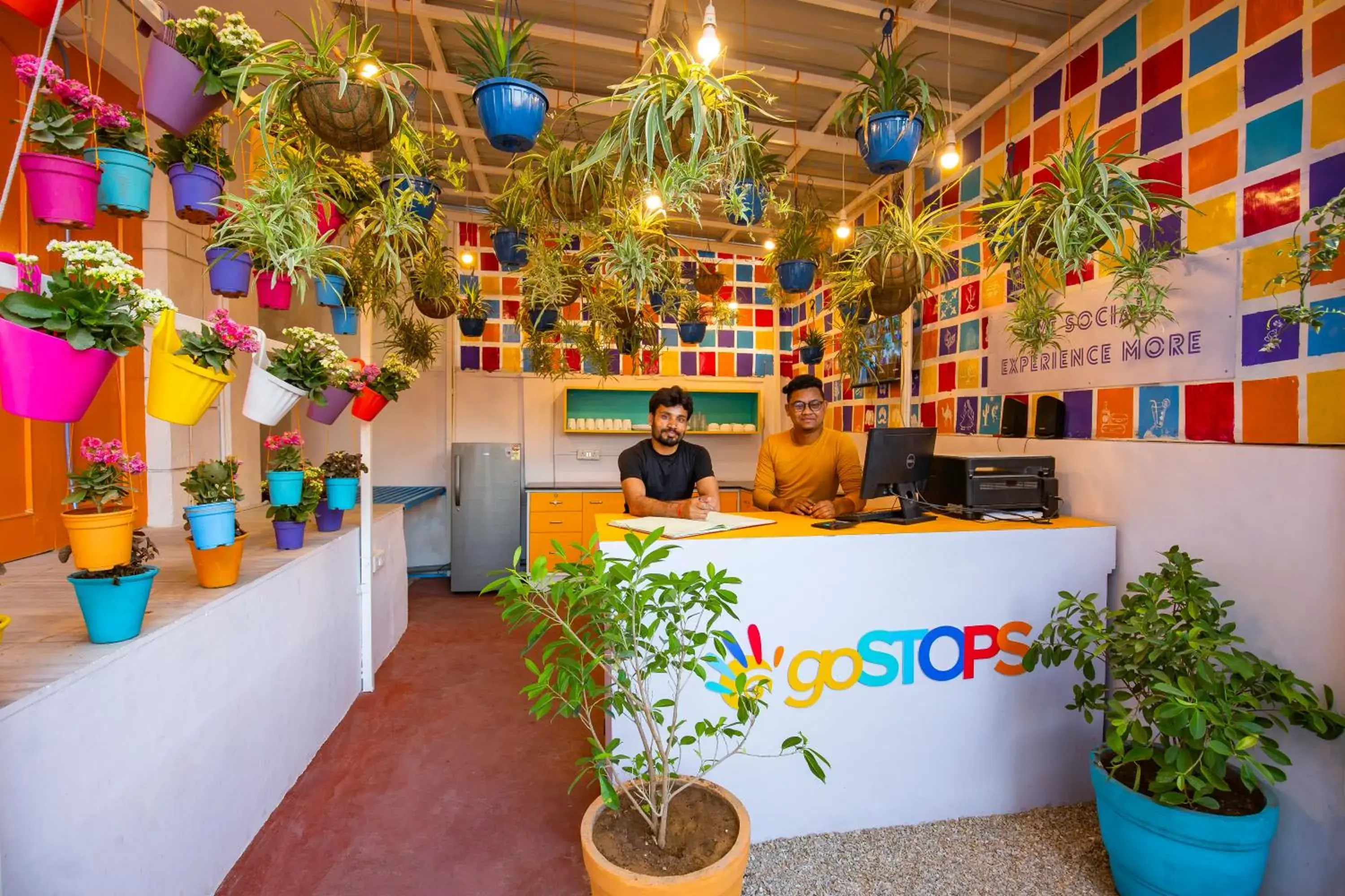 Lobby or reception in goSTOPS Lite Jaipur Lobby or reception in goSTOPS Lite Jaipur