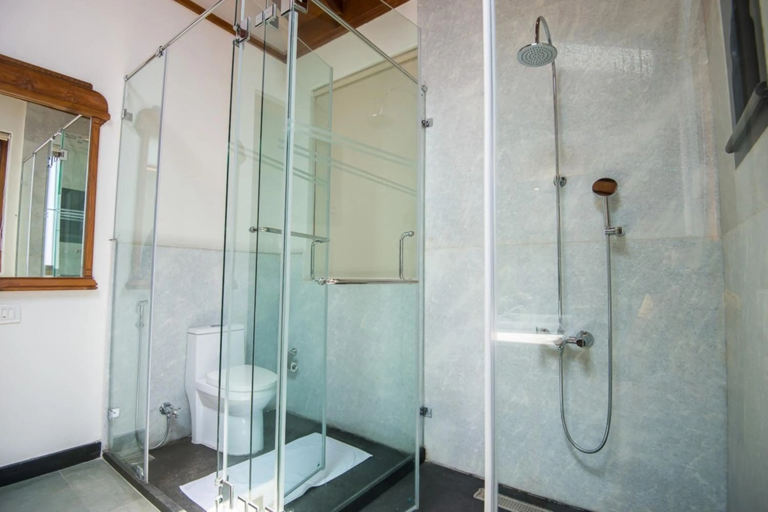 Shower in Svatma - A Luxury Heritage Resort
