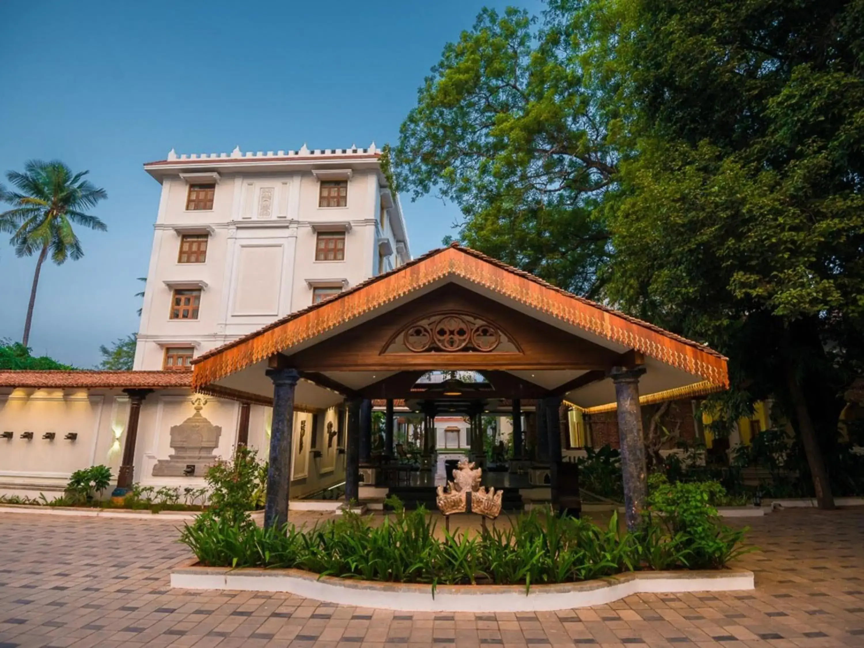 Facade/entrance in Svatma - A Luxury Heritage Resort Facade/entrance in Svatma - A Luxury Heritage Resort