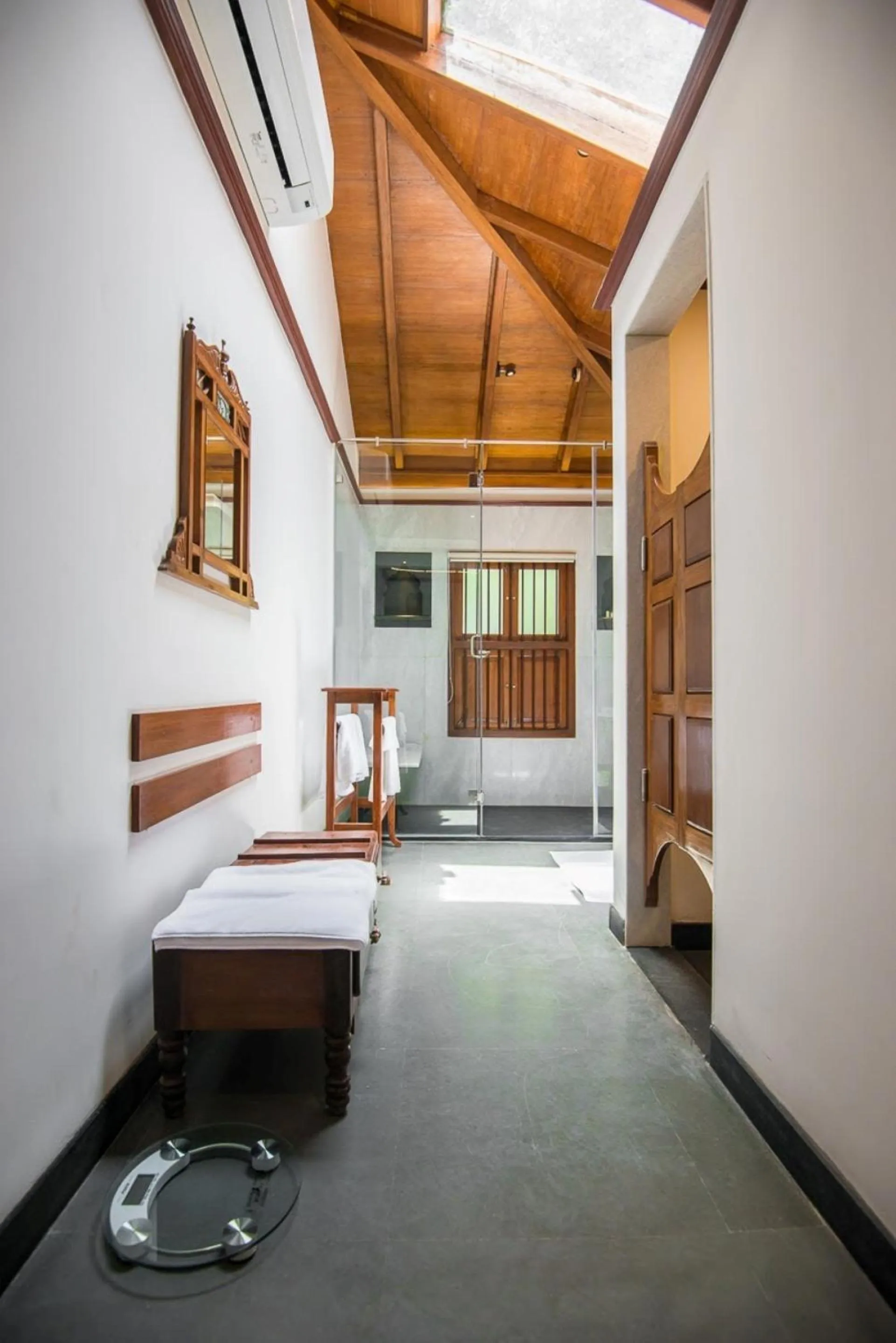 Shower in Svatma - A Luxury Heritage Resort