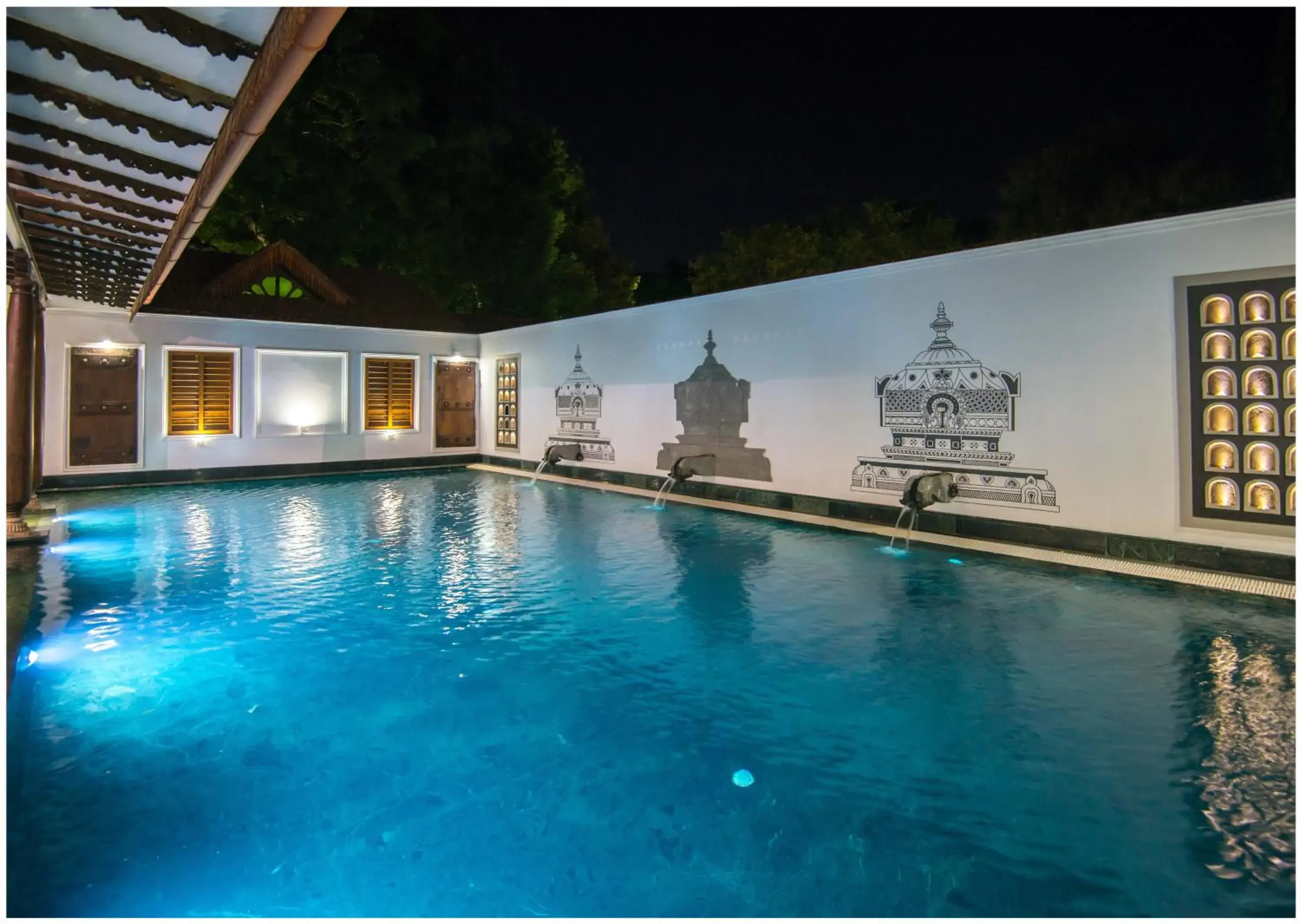 Swimming pool in Svatma - A Luxury Heritage Resort Swimming pool in Svatma - A Luxury Heritage Resort