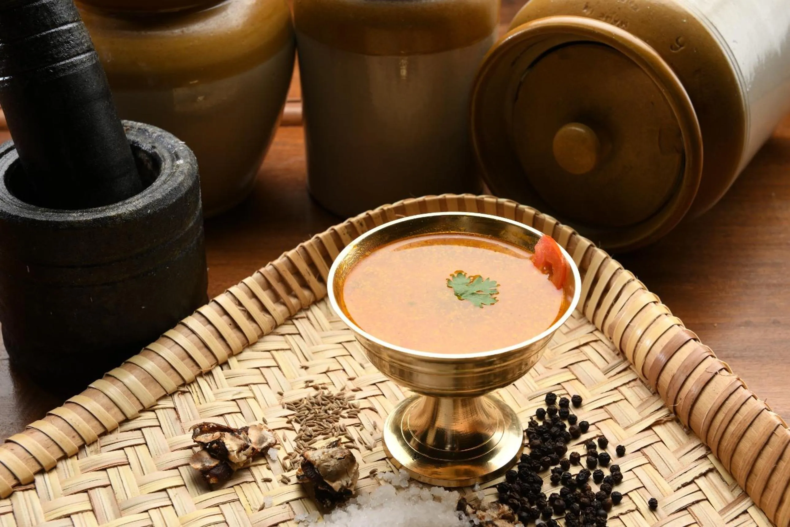 Food close-up in Svatma - A Luxury Heritage Resort