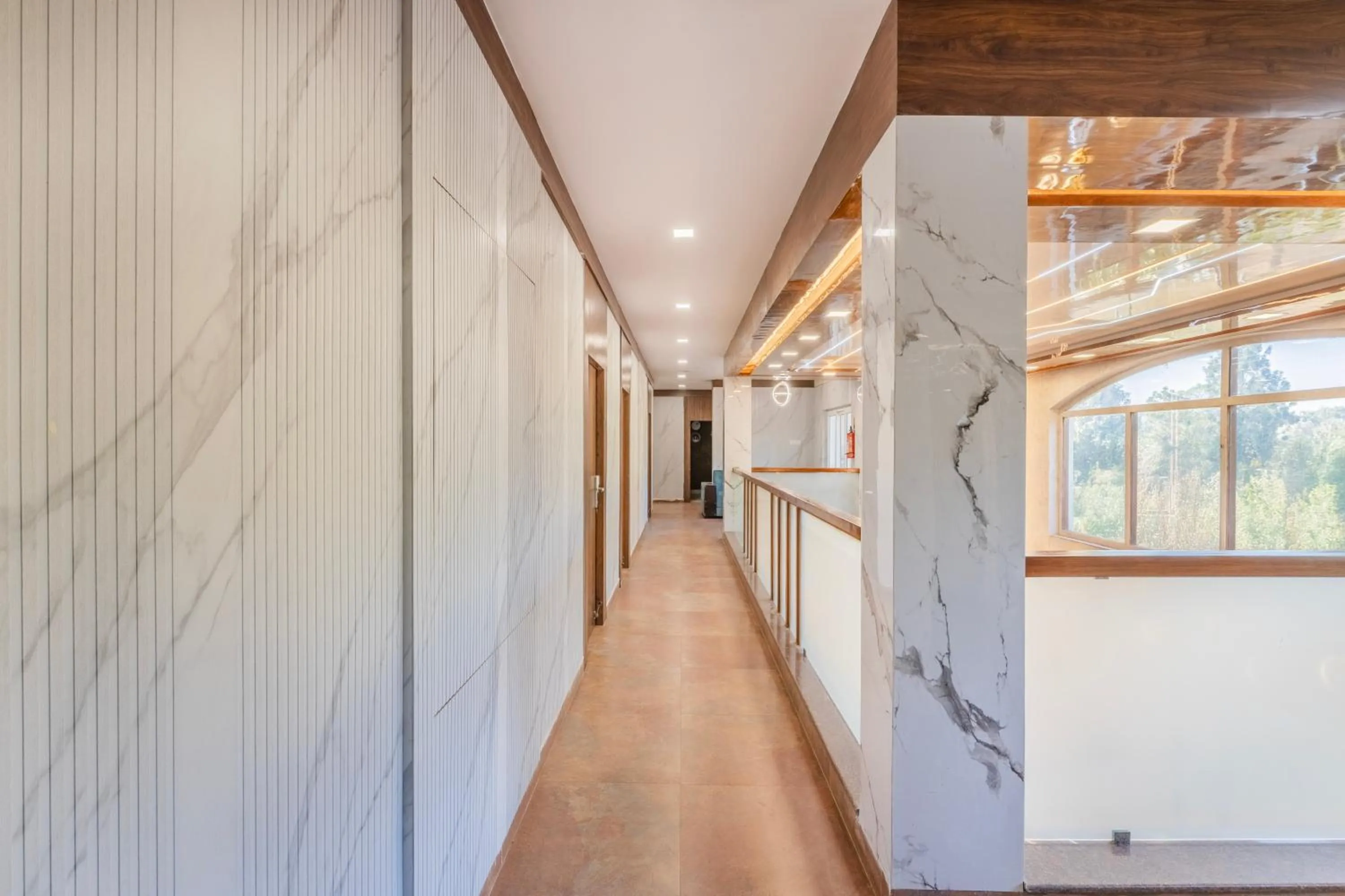 Lobby or reception in Treebo Premium Emerald Dove