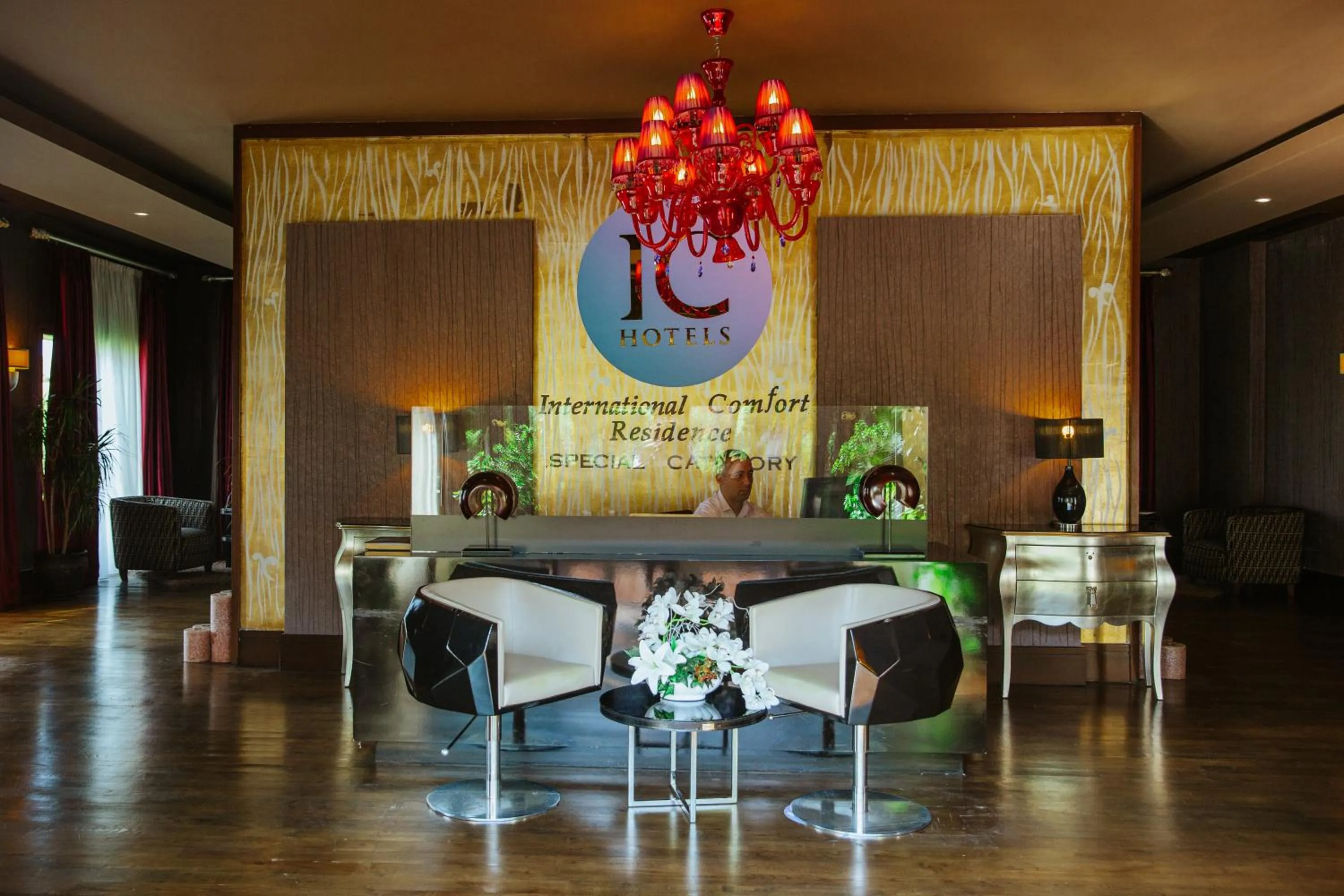 Lobby or reception in IC Hotels Green Palace & Villas