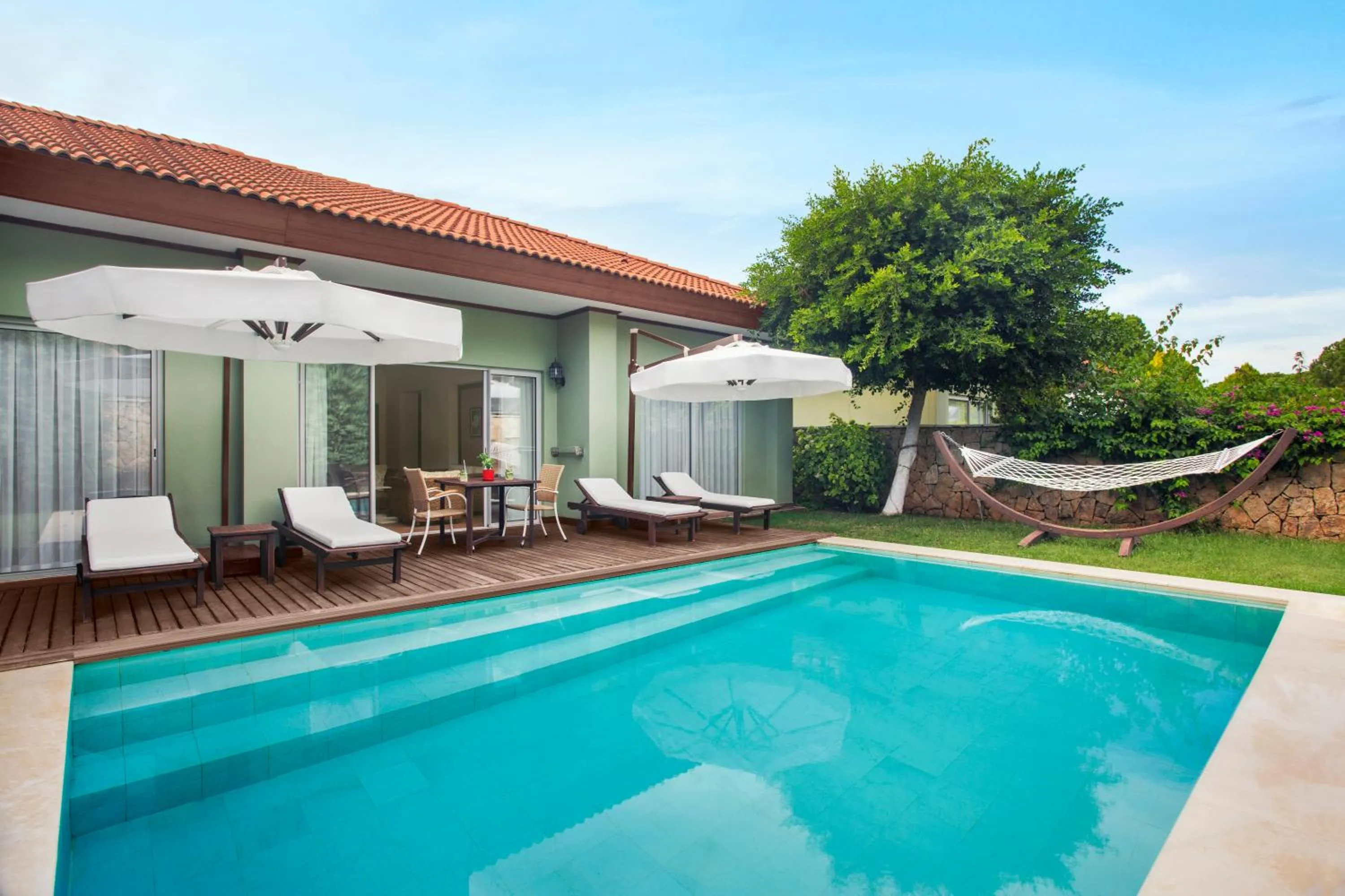 Swimming pool in IC Hotels Green Palace & Villas