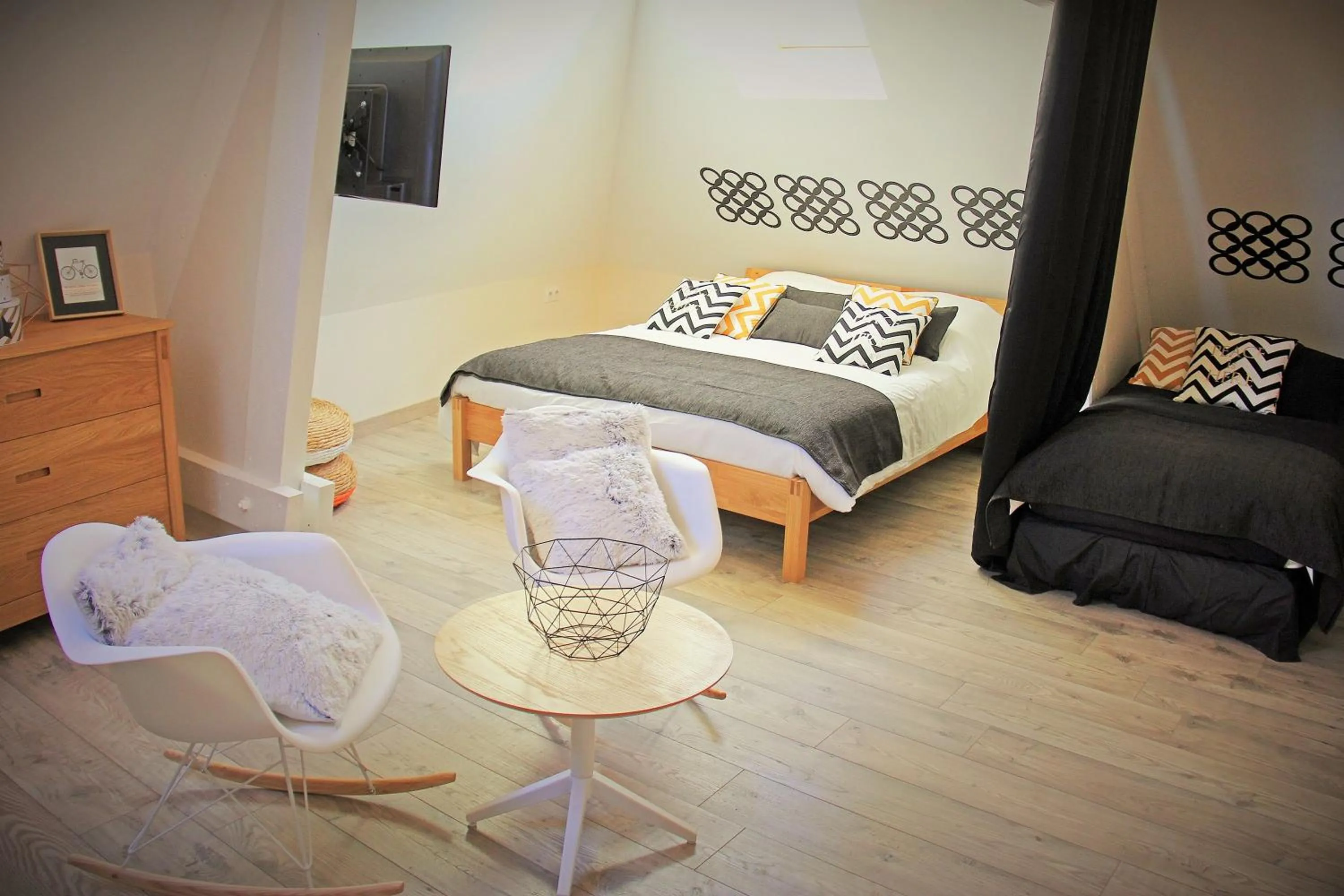 Living room in Villa Louis Victor