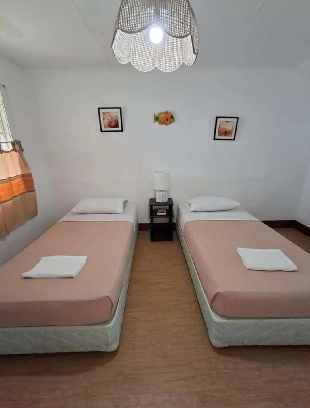 Bed in Cabua-an Beach Resort